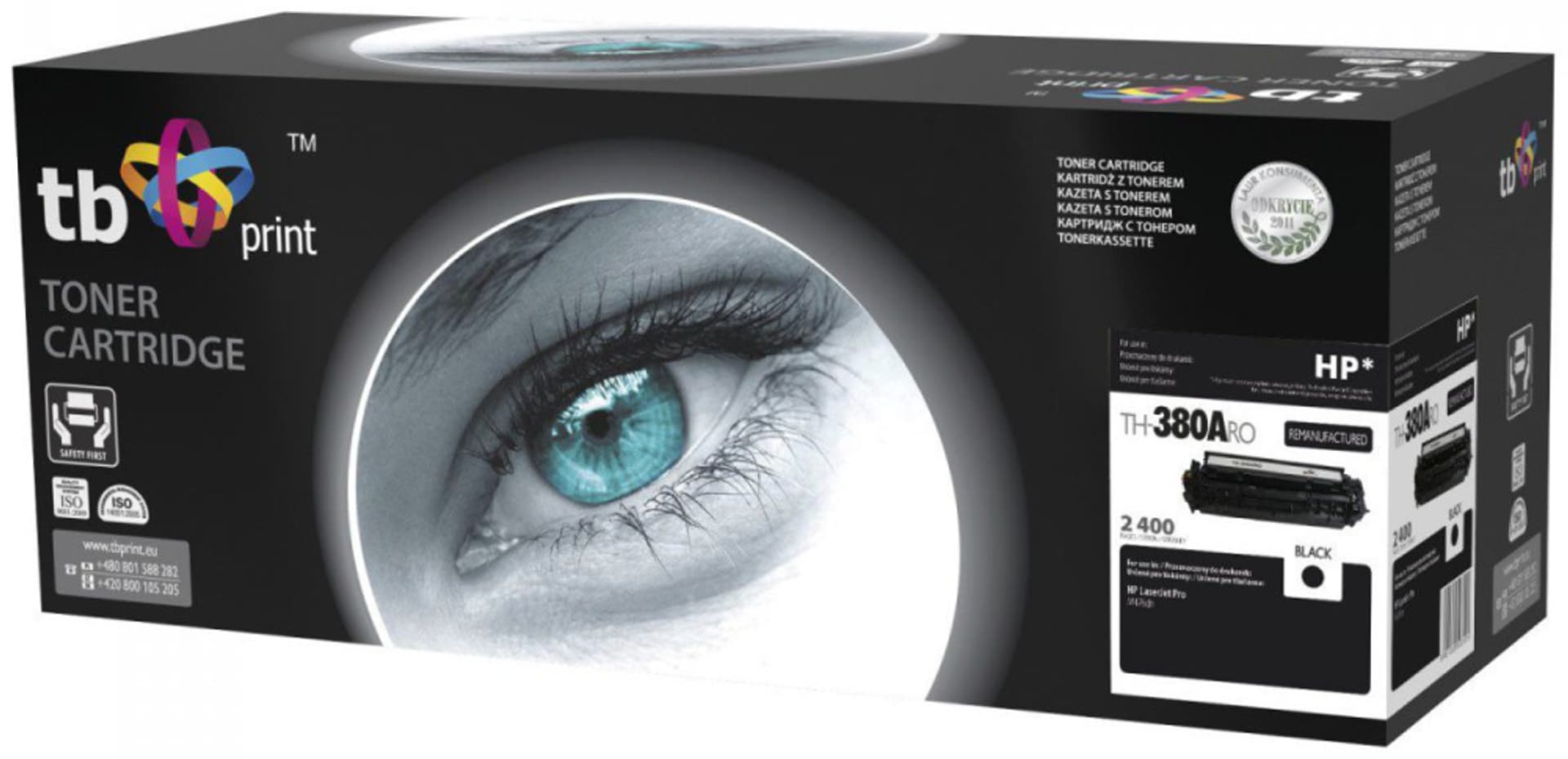 

Toner do HP LJ PRO M476 TH-380ARO BK ref.