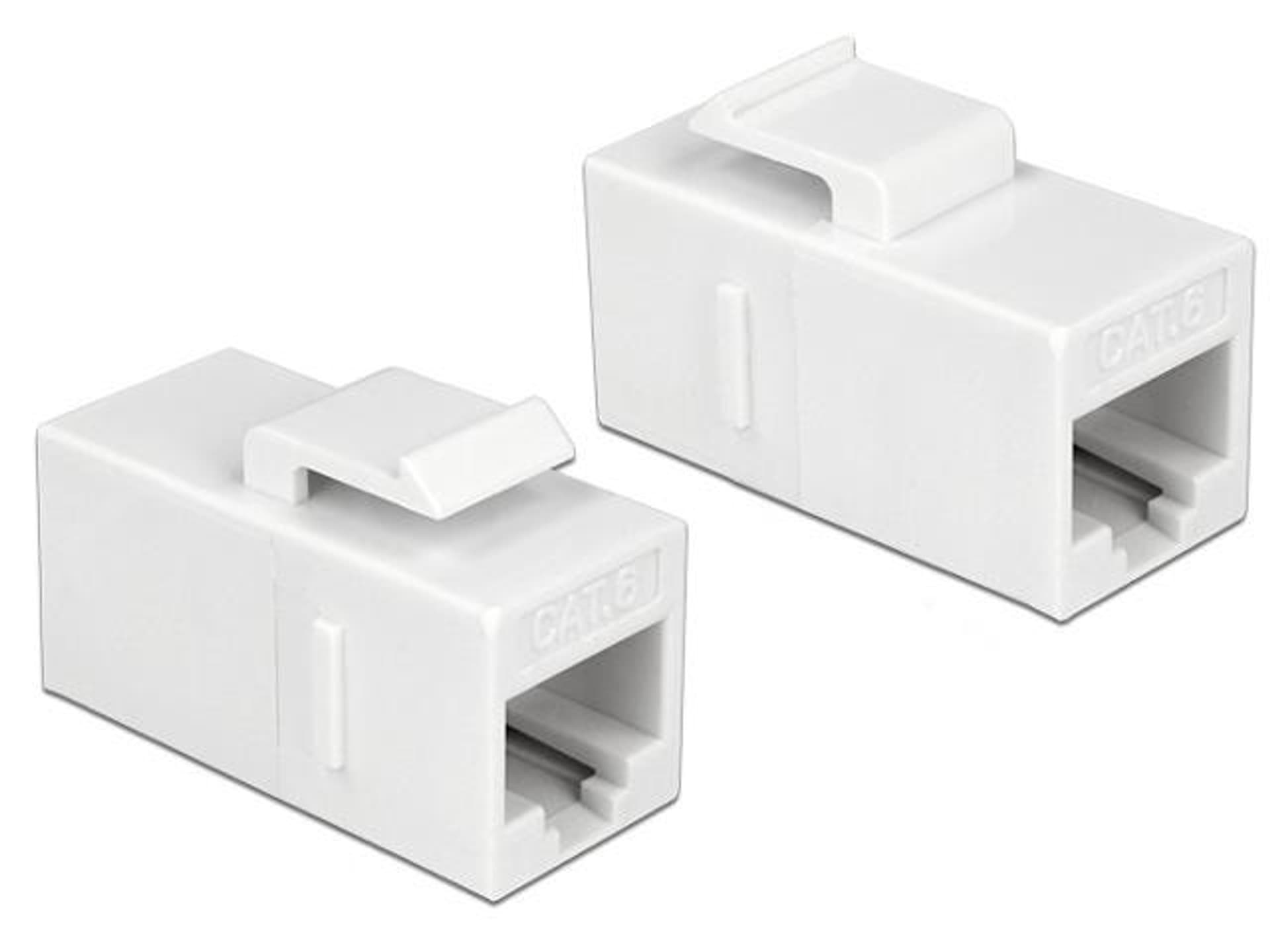 

Moduł keystone gniazdo RJ45 - RJ45 UTP kat.6 do puszki montażowej