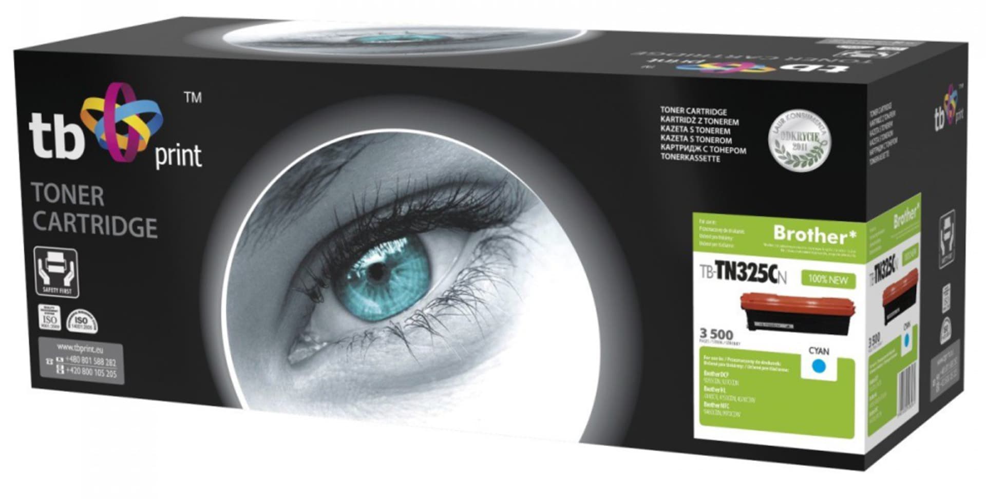 

Toner do Brother TN325C CY 100% nowy TB-TN325CN