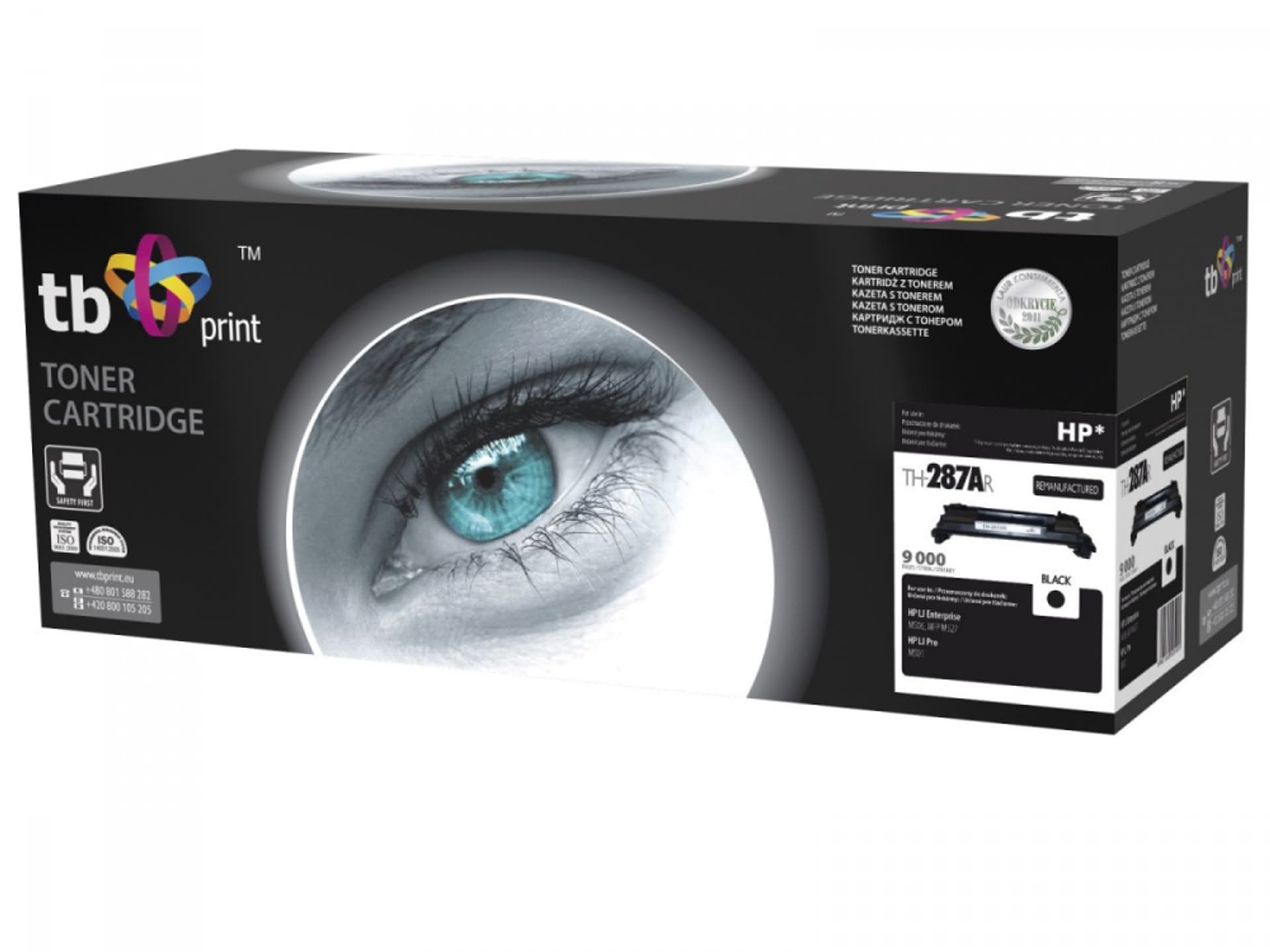 

Toner do HP CF287A LJ 5 06 BK TH-287AR ref.