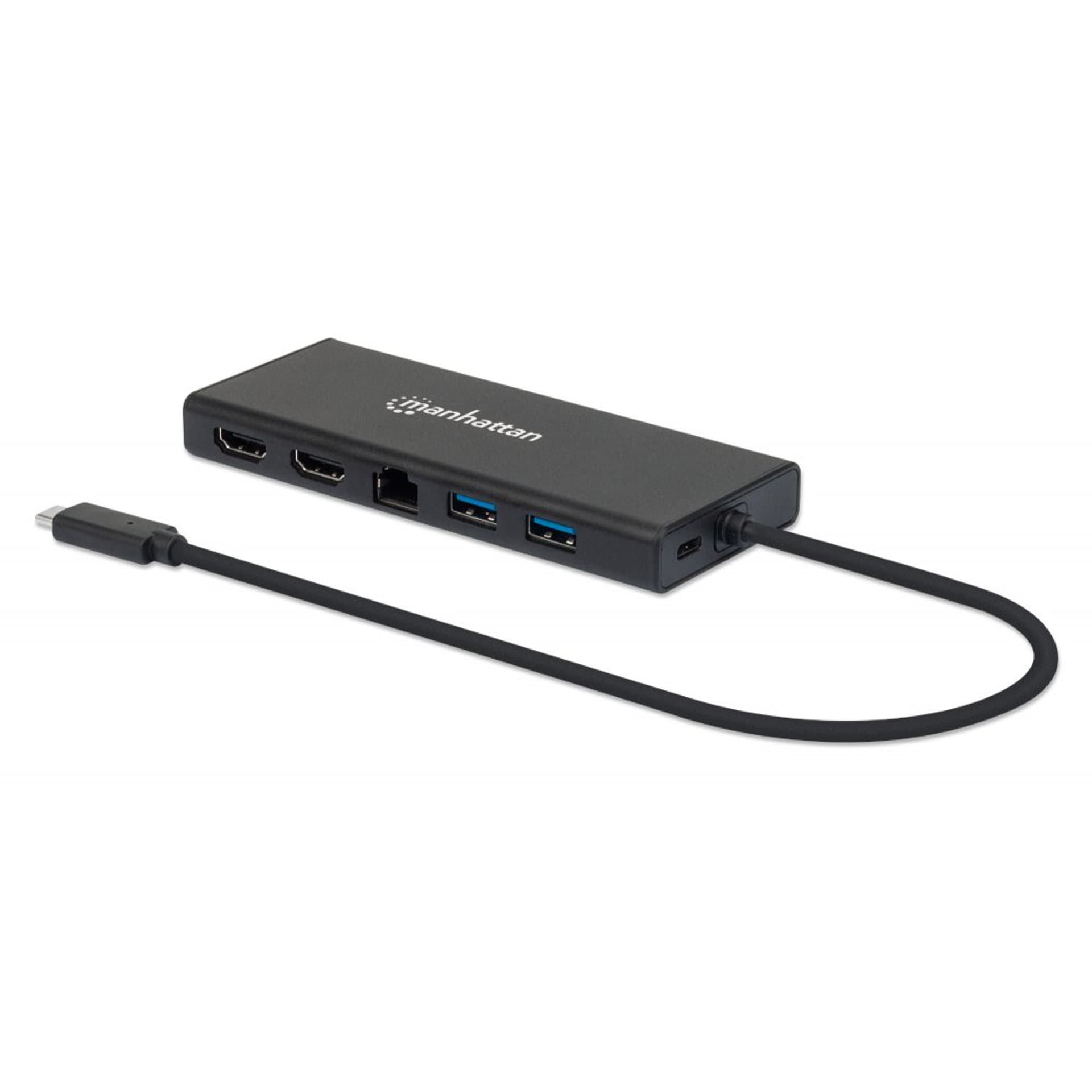 

Adapter USB-C Multiport do 2x HDMI/RJ45/2x USB-A/USB-C PD