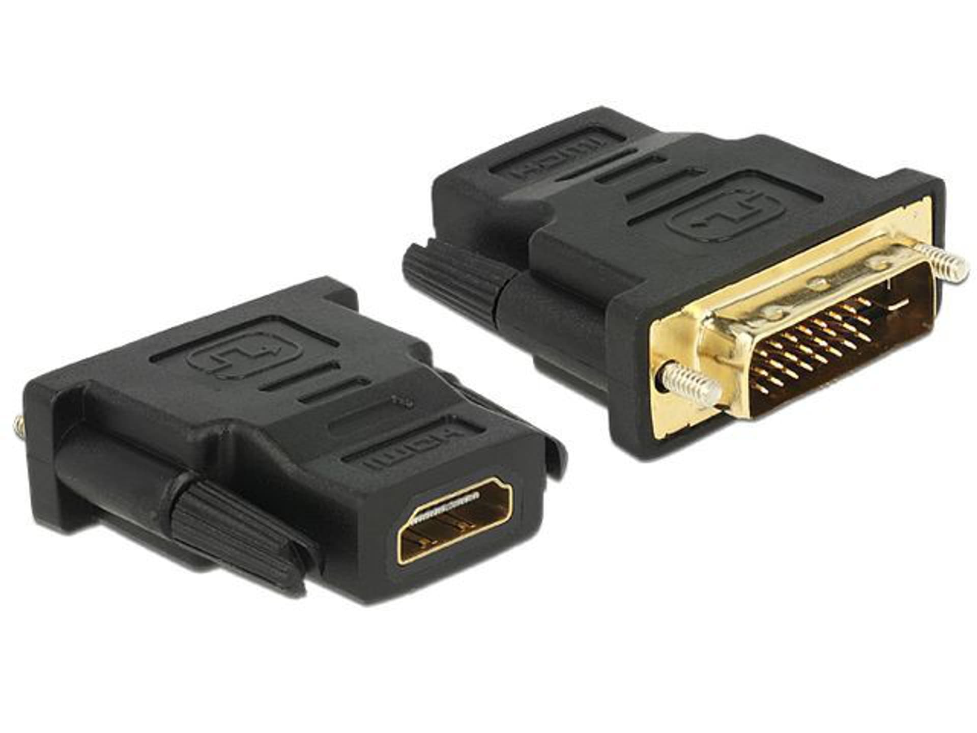 

Adapter DVI-D(M)(2 4+1)-HDMI(F) czarny, F) czarn