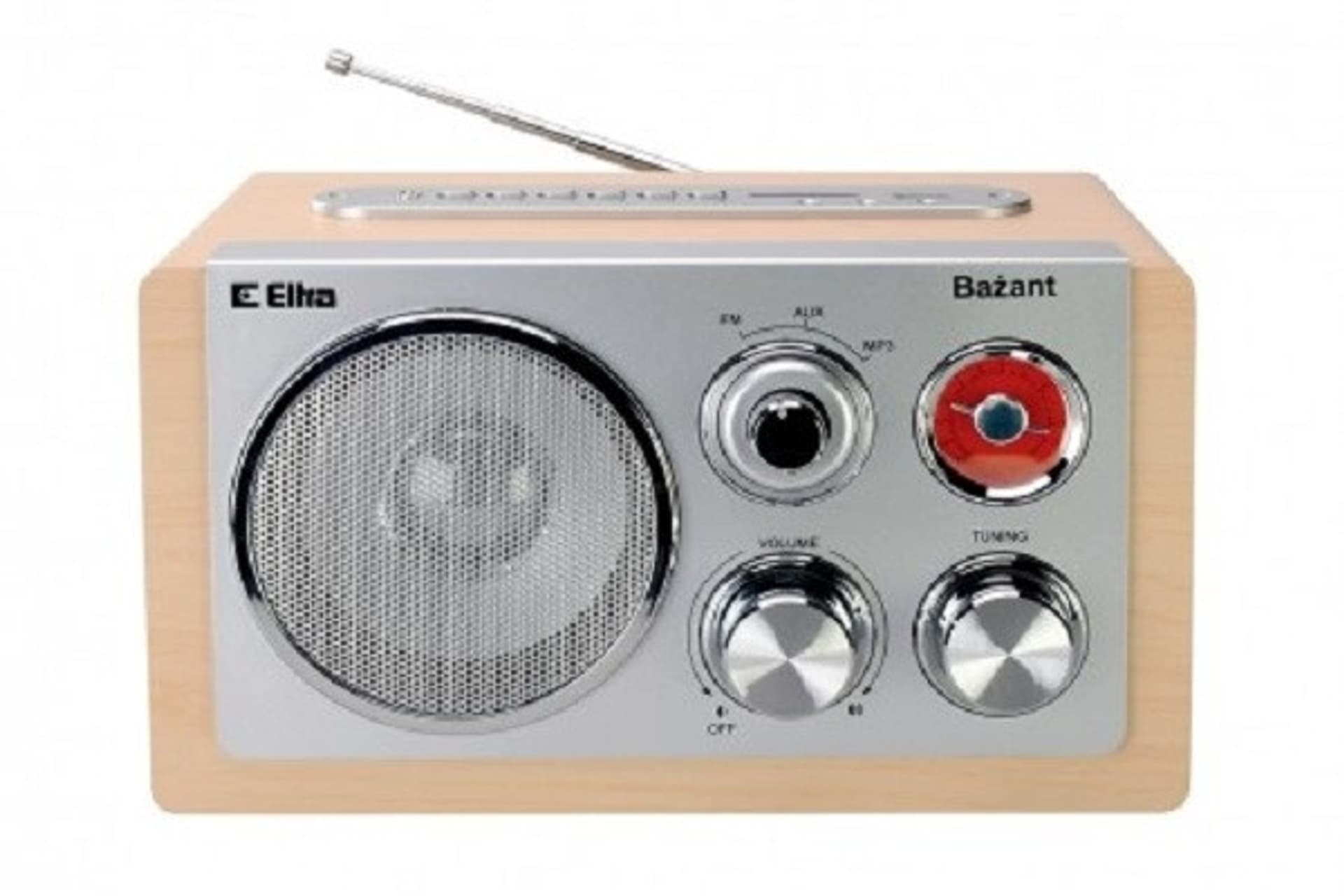 

Radio BAŻANT USB jasny BUK