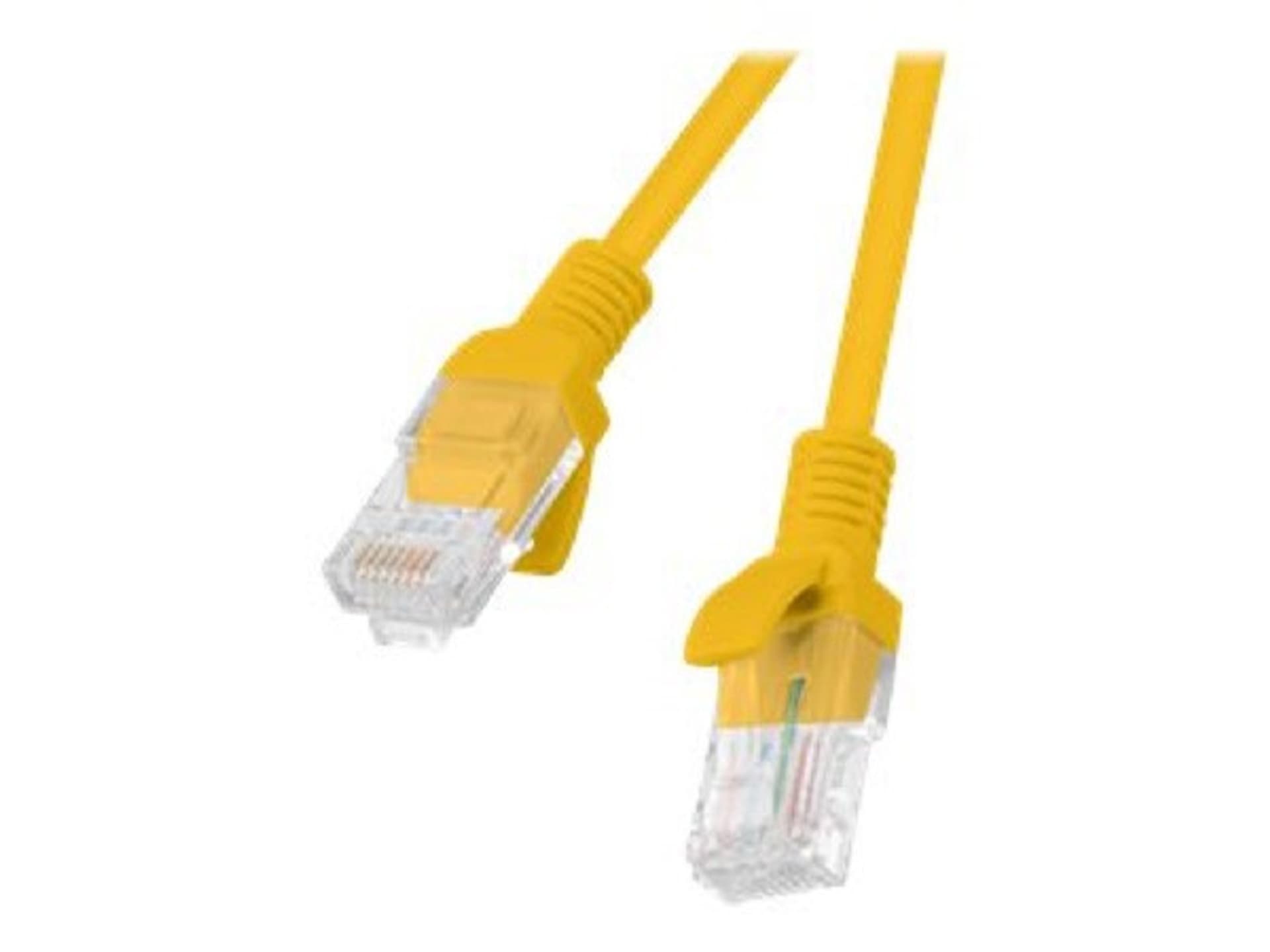 

Patchcord U/UTP Lanberg PCU5-10CC-0150-O (RJ45 - RJ45 ; 1,5m; UTP; kat. 5e; kolor pomarańczowy)