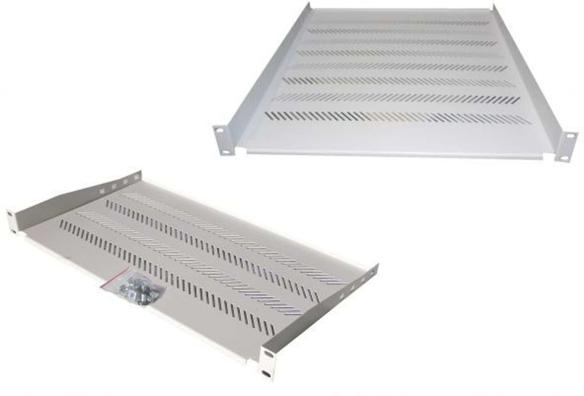 

Półka 19" 1U G/350 szary (RAL 7035) z podporą, Ral 7035) z podpor