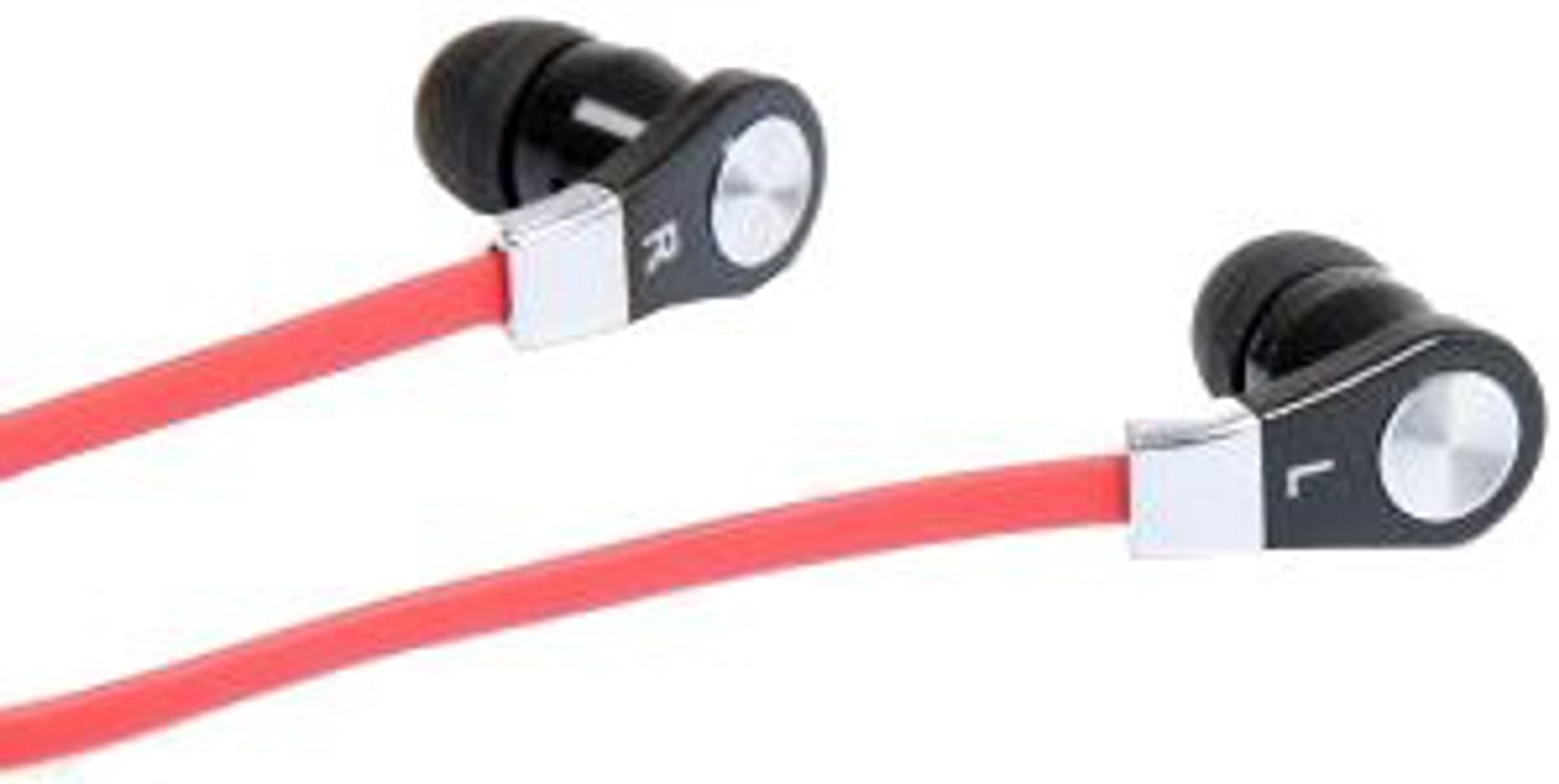 

MAGICSOUND DS-2 - SŁUCHAWKI DOUSZNE Z MIKROFONEM, CZARNO-CZERWONE