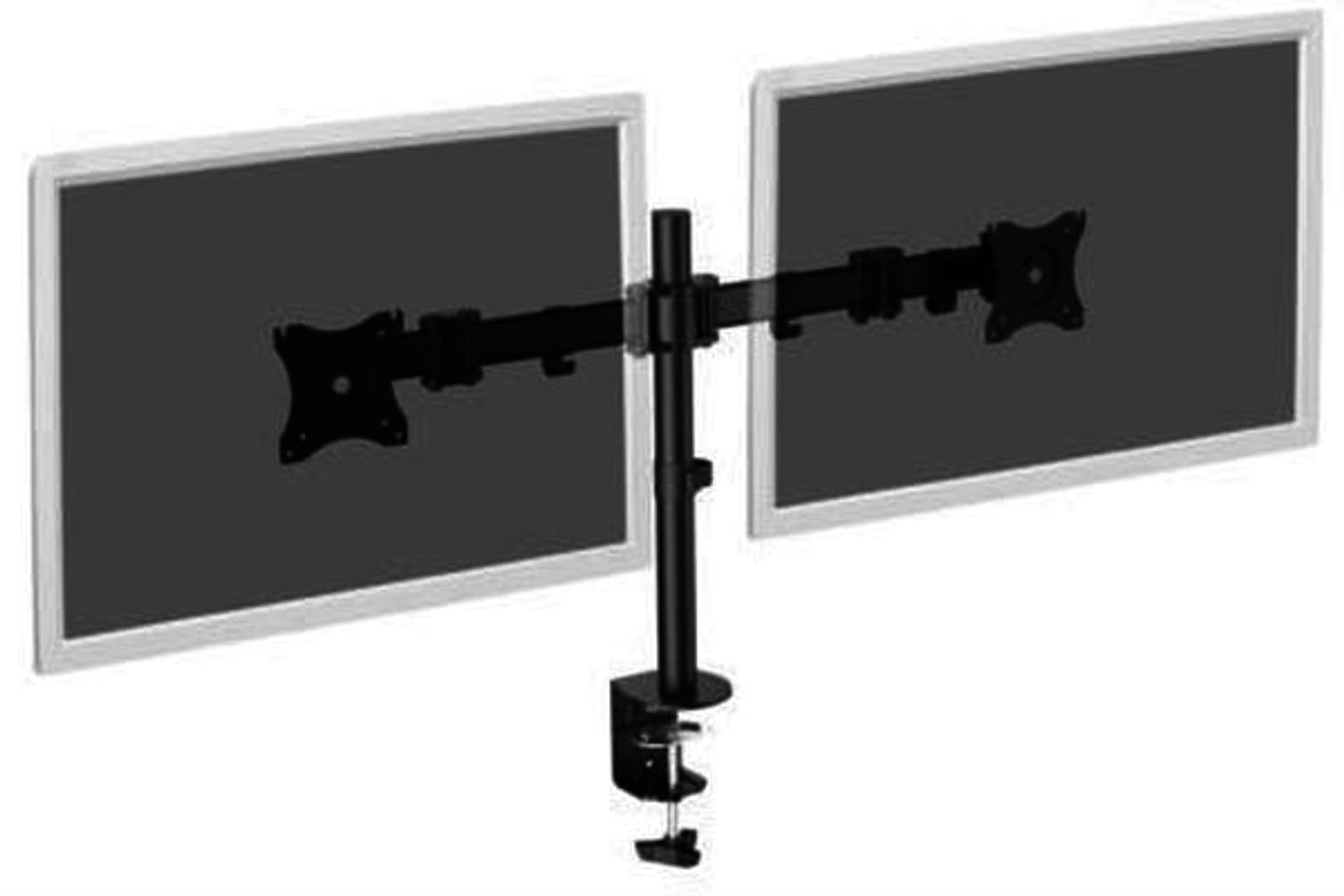 

Stojak biurkowy do 2 monitorów DIGITUS DA-90349 (biurkowy; 17" - 27"; max. 16 kg)