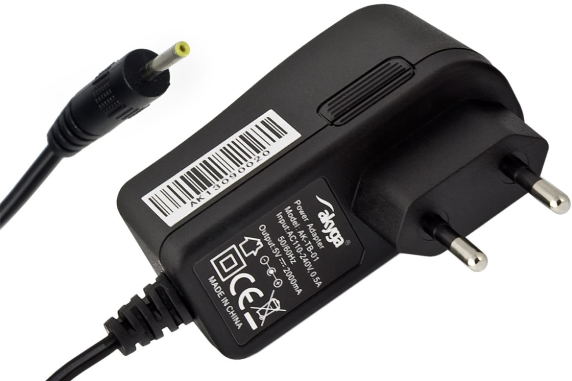 

Zasilacz AKYGA AK-TB-01(1x wtyk 2.5x0.7 mm\5V)