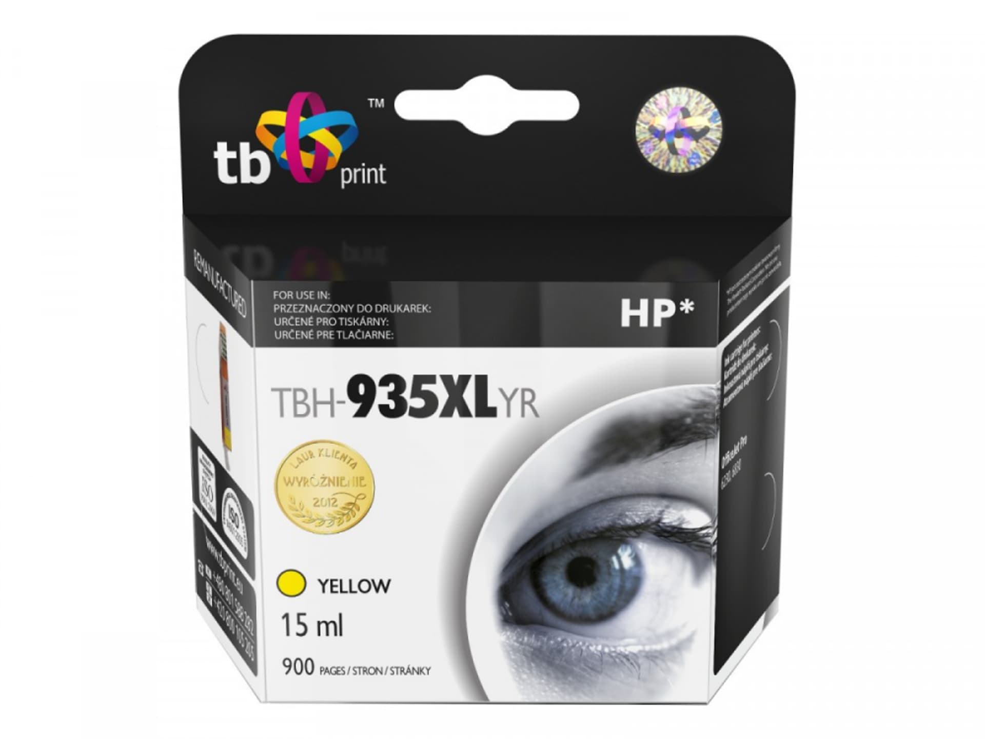 

Tusz do HP OP 6230 TBH-935XLYR YE ref.