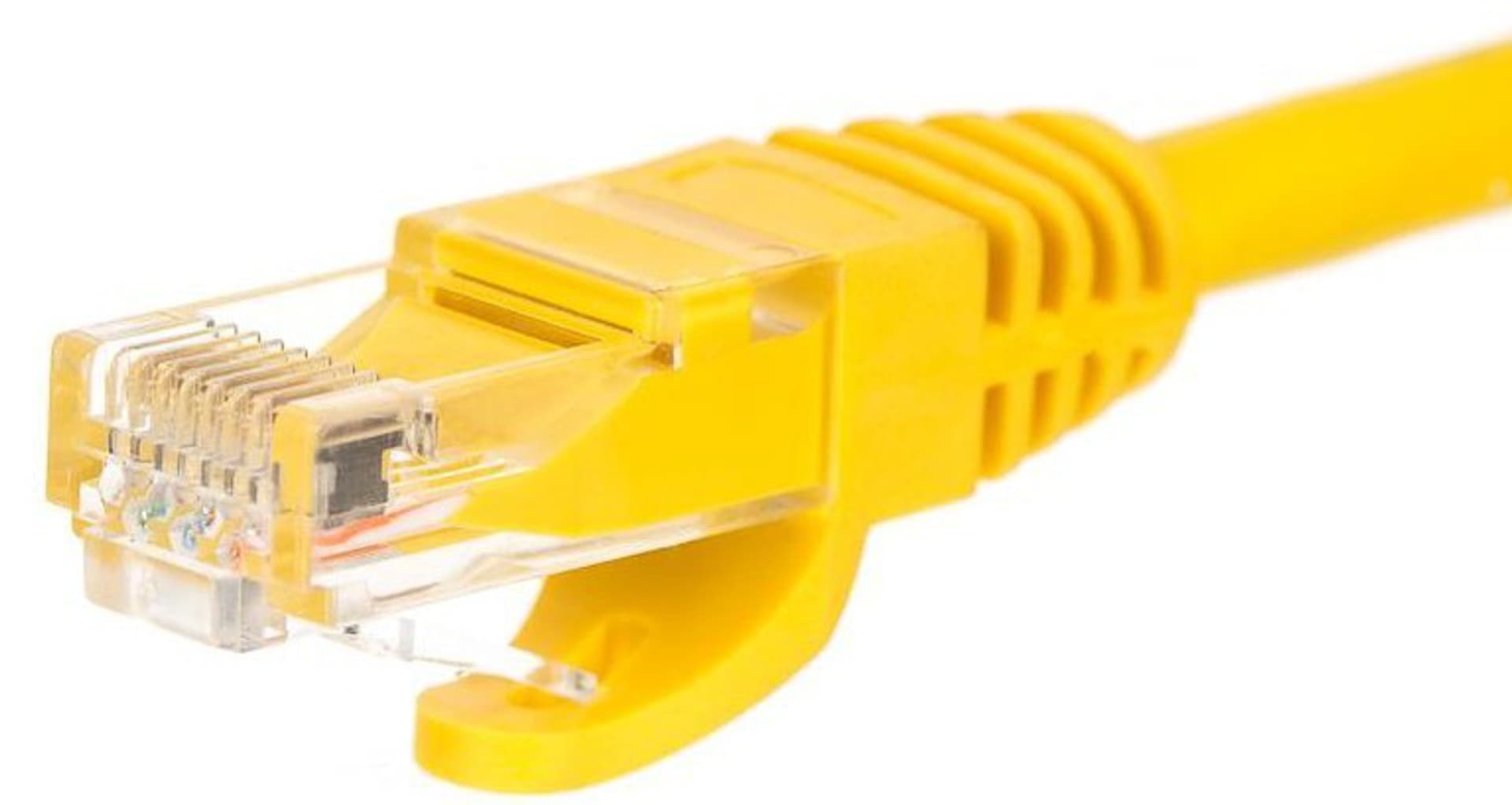 

NETRACK RJ45 - RJ45 UTP 0.5 m Żółty 0.5 Patchcord