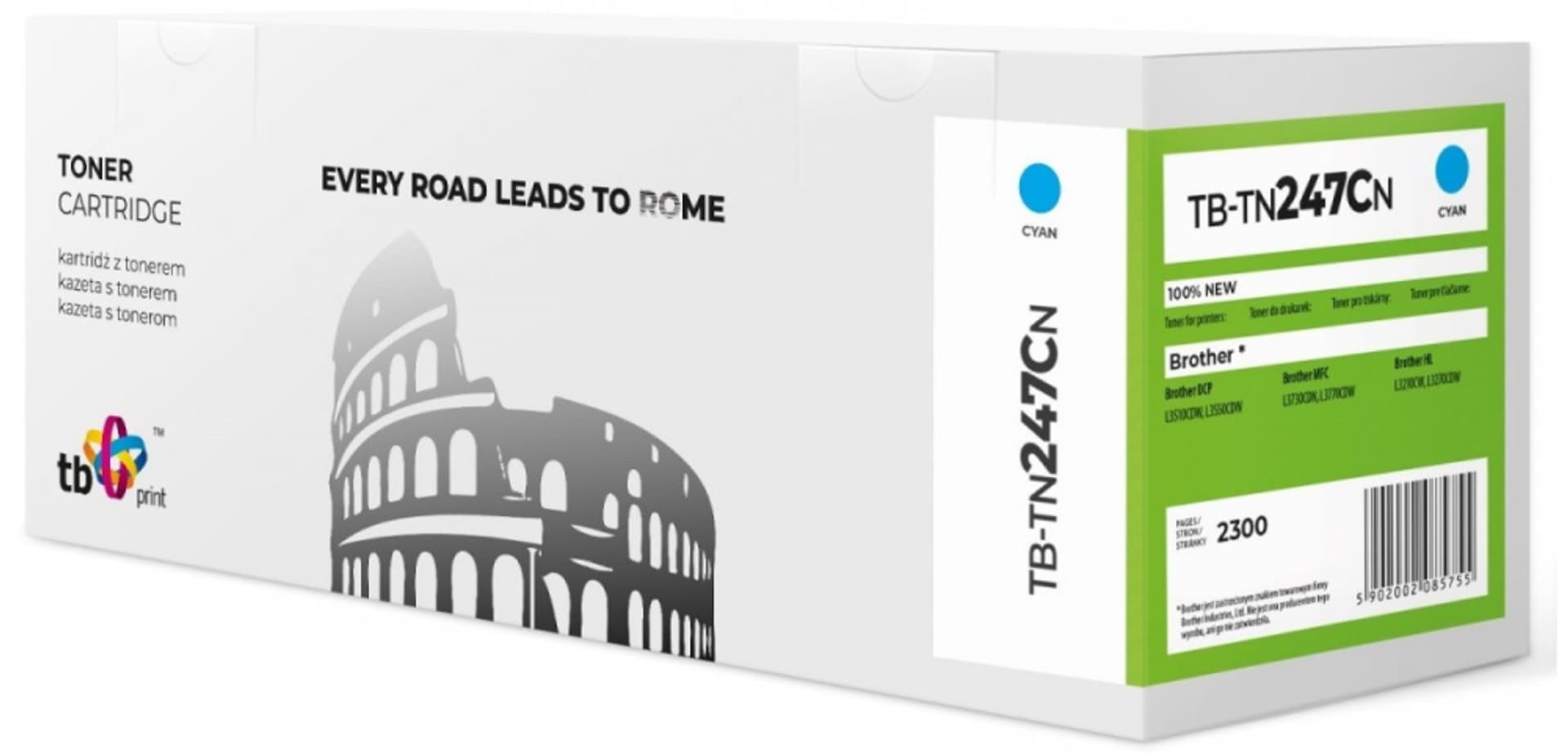 

Toner do Brother TN247C TB-TN247CN CY 100% nowy