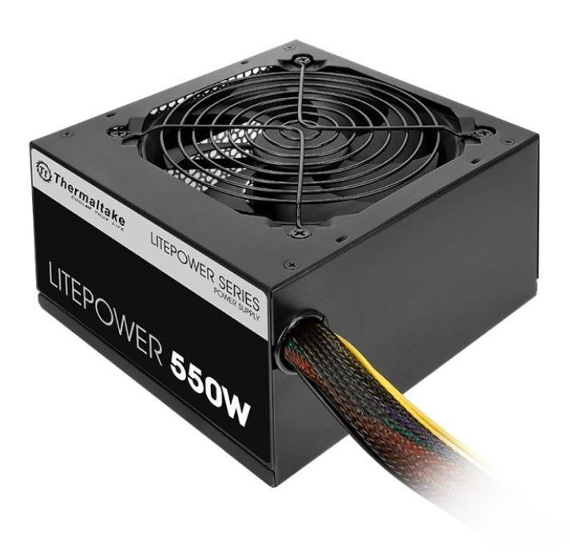 

Litepower II Black 550W (Active PFC, 2xPEG, 120mm, Single Rail), Active pfc/2xpeg/single rail