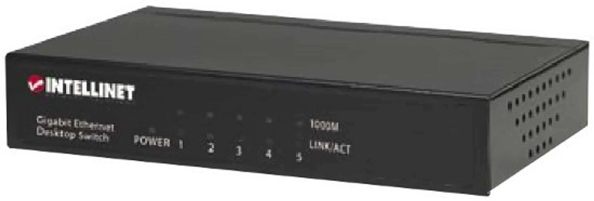 

Przełącznik INTELLINET NETWORK SOLUTIONS Ethernet Gigabit Desktop 530378 5x 10/100/1000