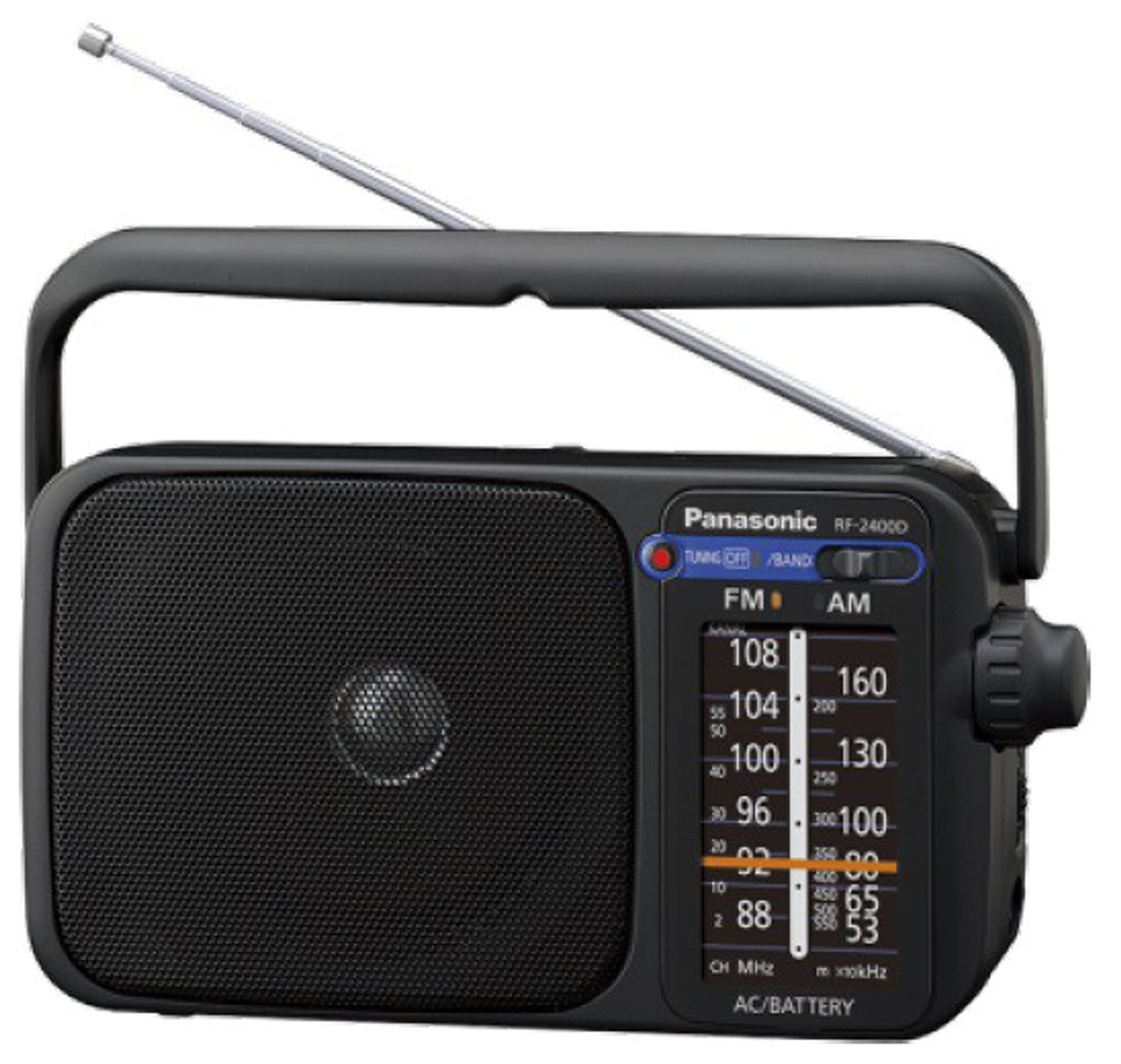 

Panasonic Portable Radio RF-2400DEG-K Black