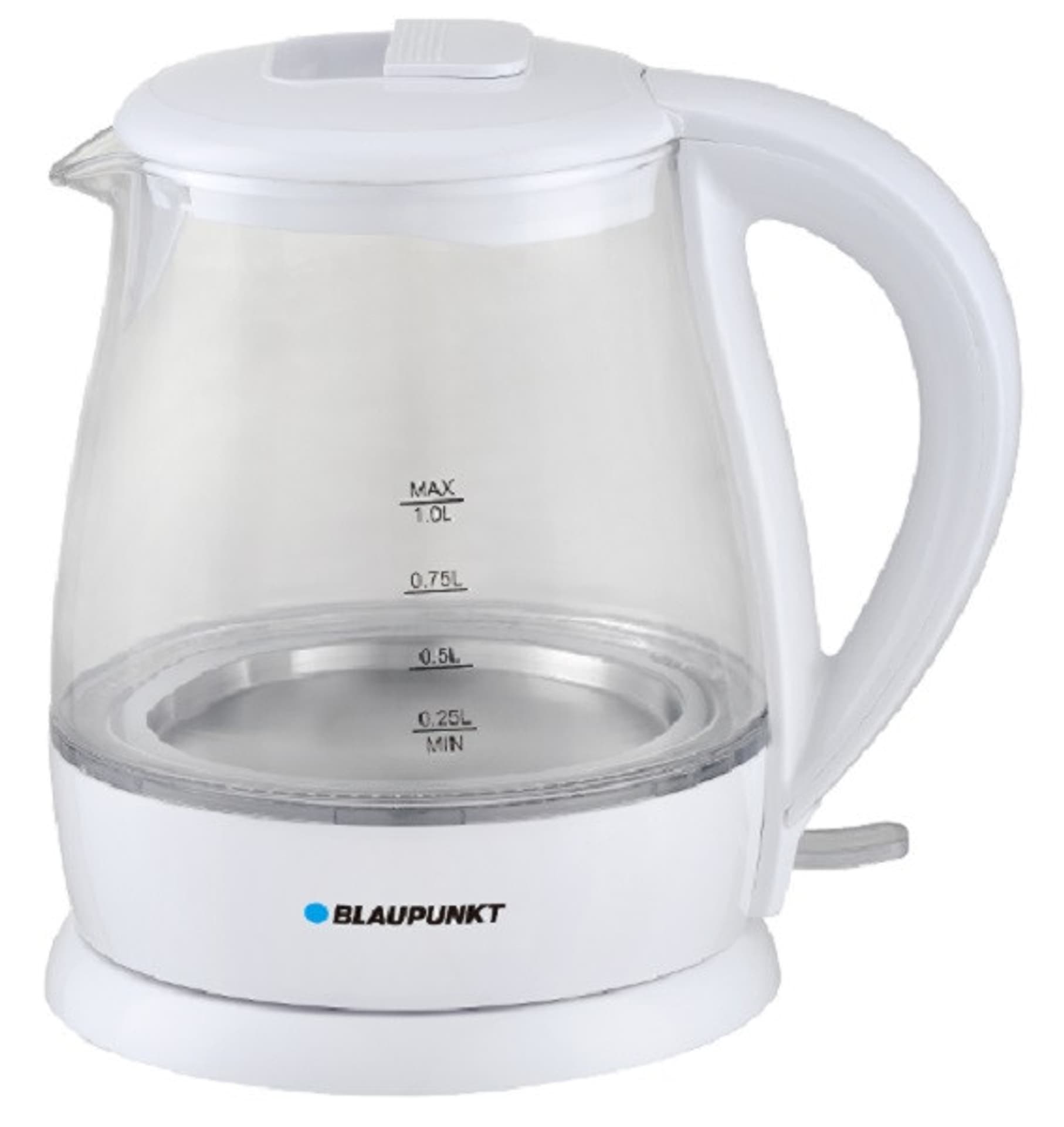 

Czajnik BLAUPUNKT Pojemność 1L Moc 1360 - 1630W Biały