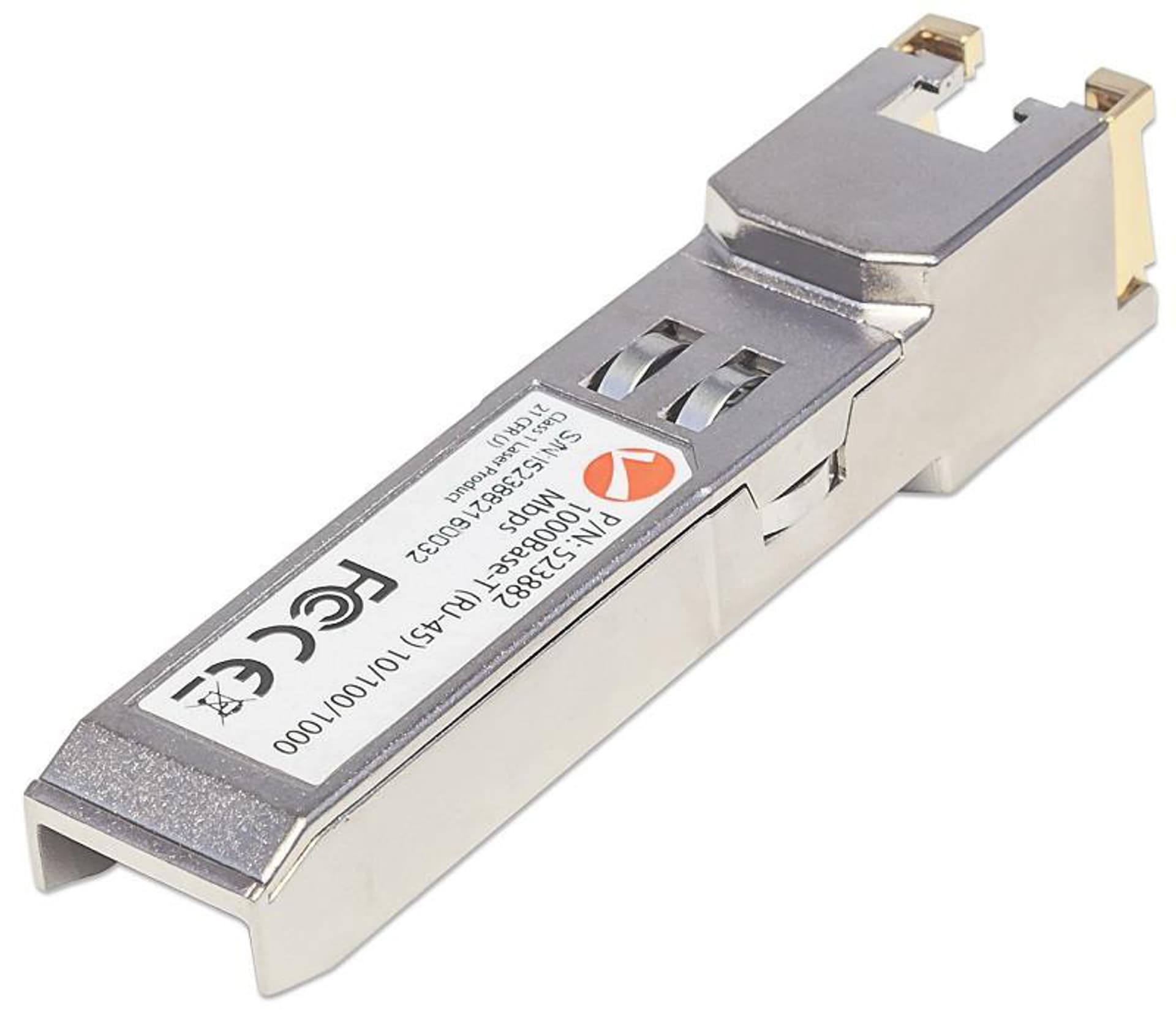 

Intellinet Moduł MiniGBIC/SFP 1000Base-T (RJ45) Gigabit, Rj45) gigabi