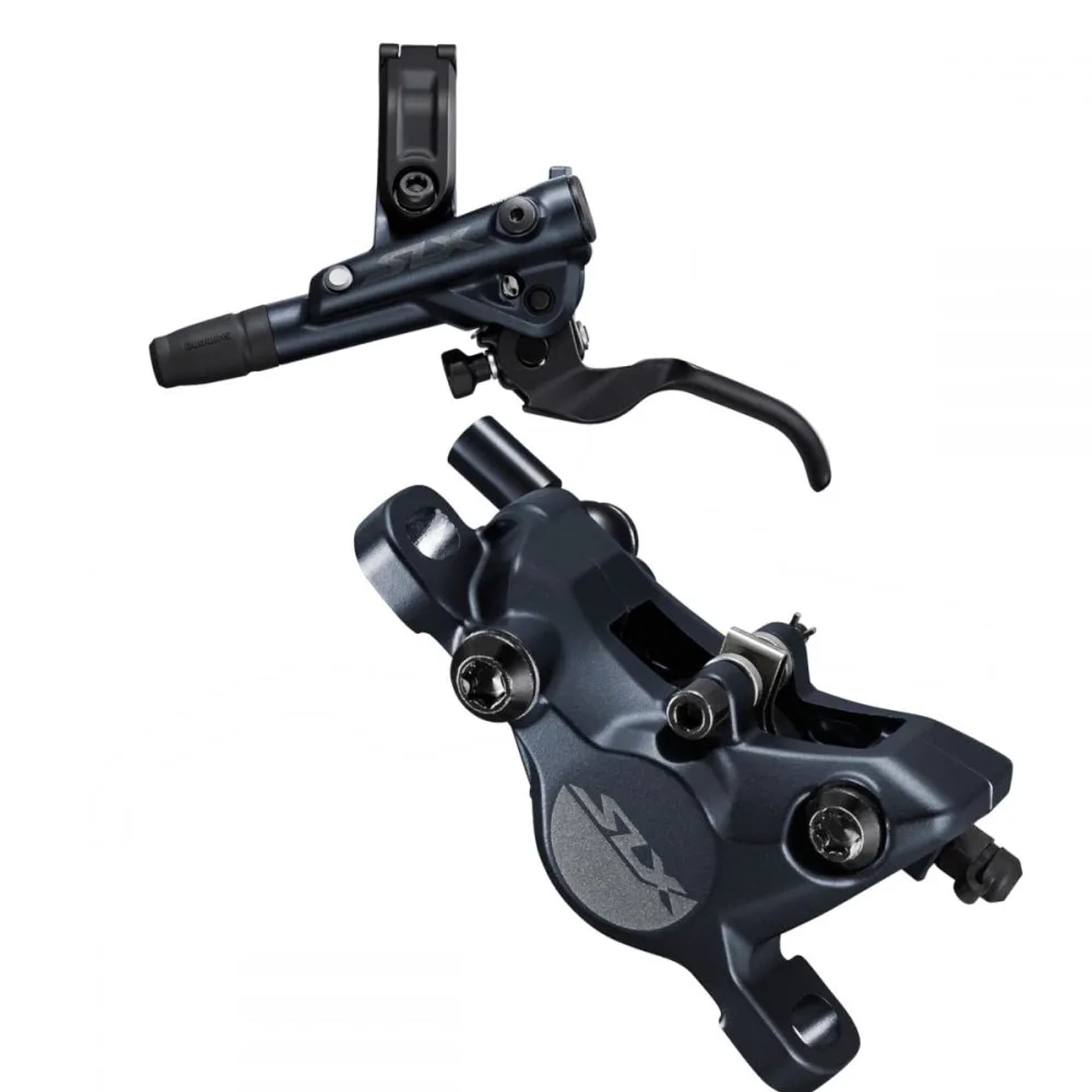 

Hamulec tarczowy przedni Shimano SLX BR-M7100 1000 mm, okł. żywiczne G03S