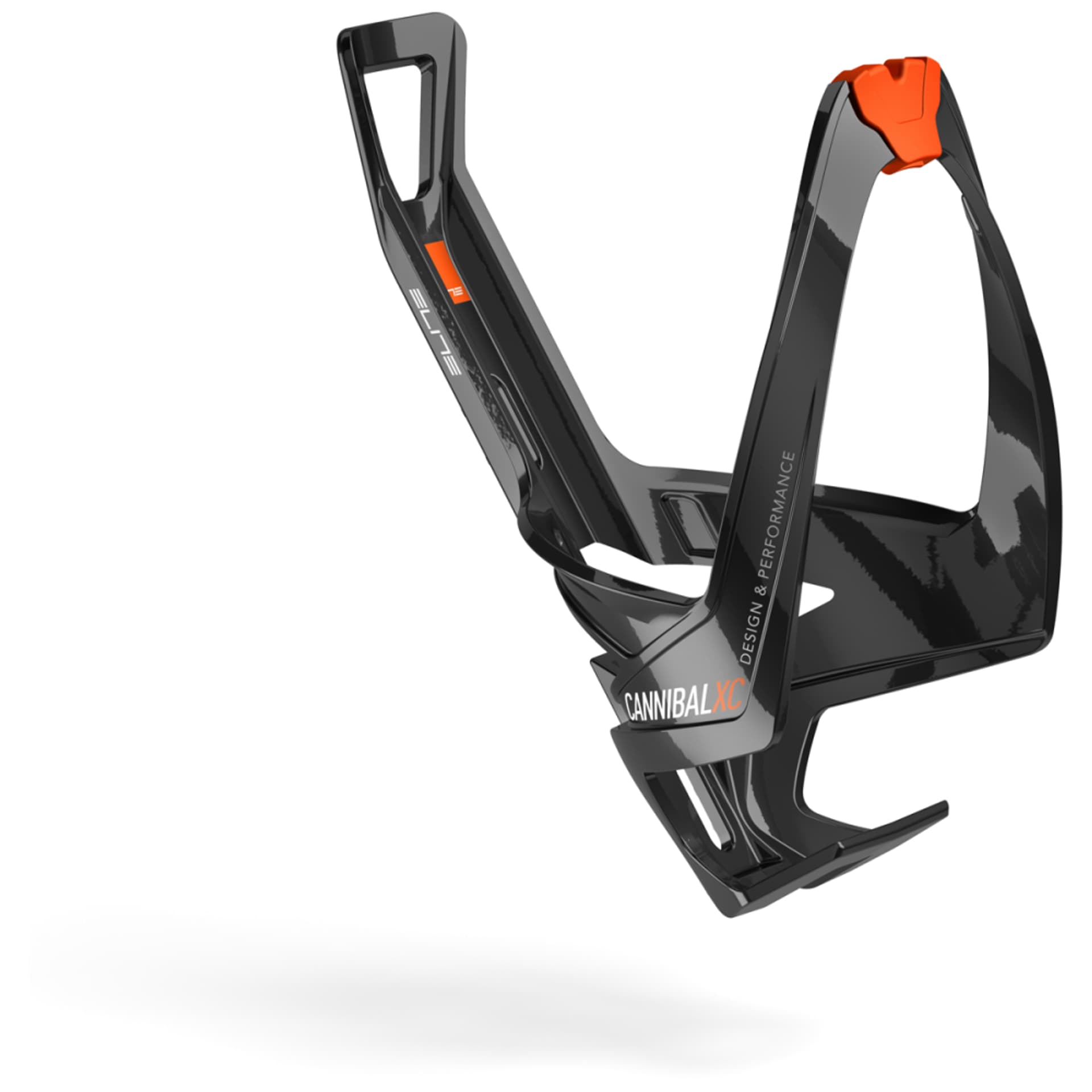 

Elite koszyk na bidon Cannibal XC Black Glossy Orange