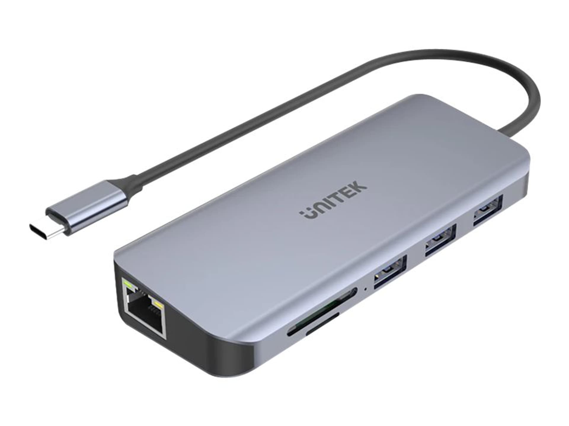 

UNITEK D1026B Szary USB Typ C