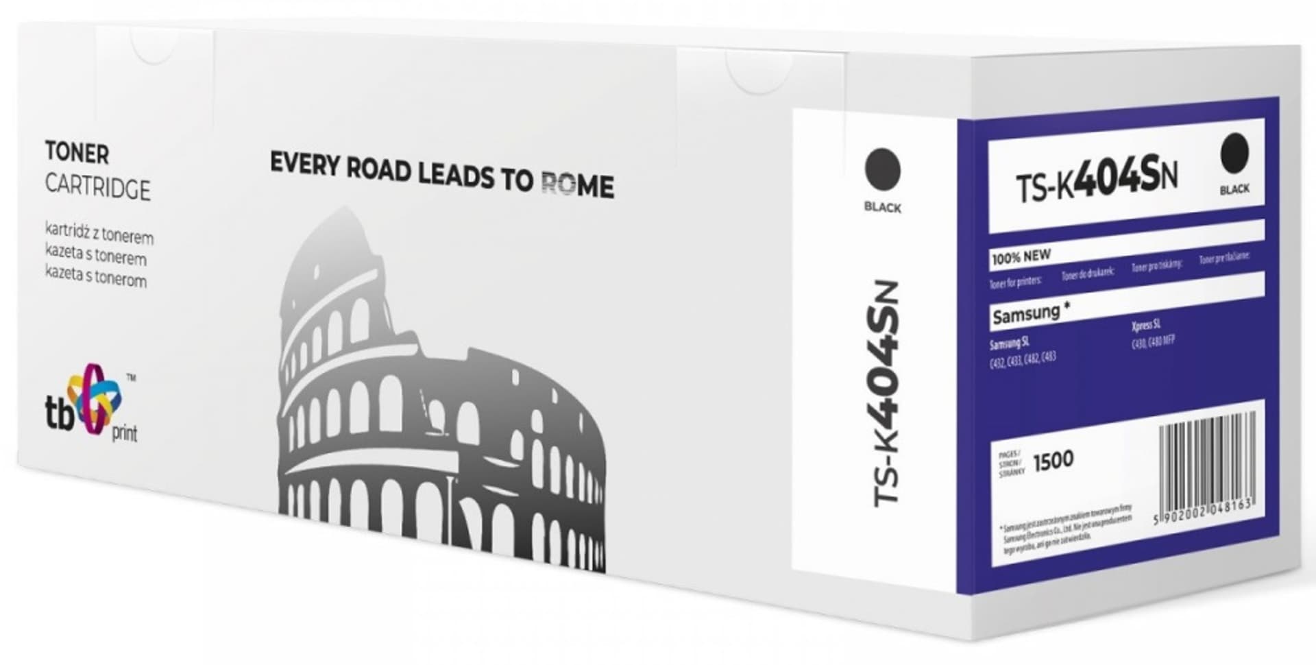 

Toner do Samsung CLT-K404S TS-K404SN BK 100% nowy