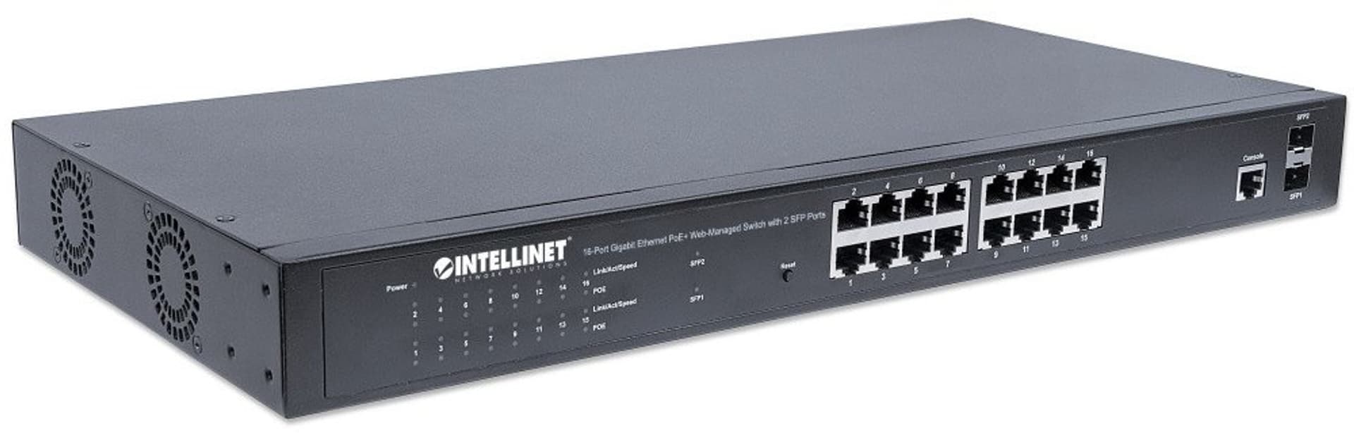 

SWITCH GIGA 16POE+ 2SFP ZARZ.
