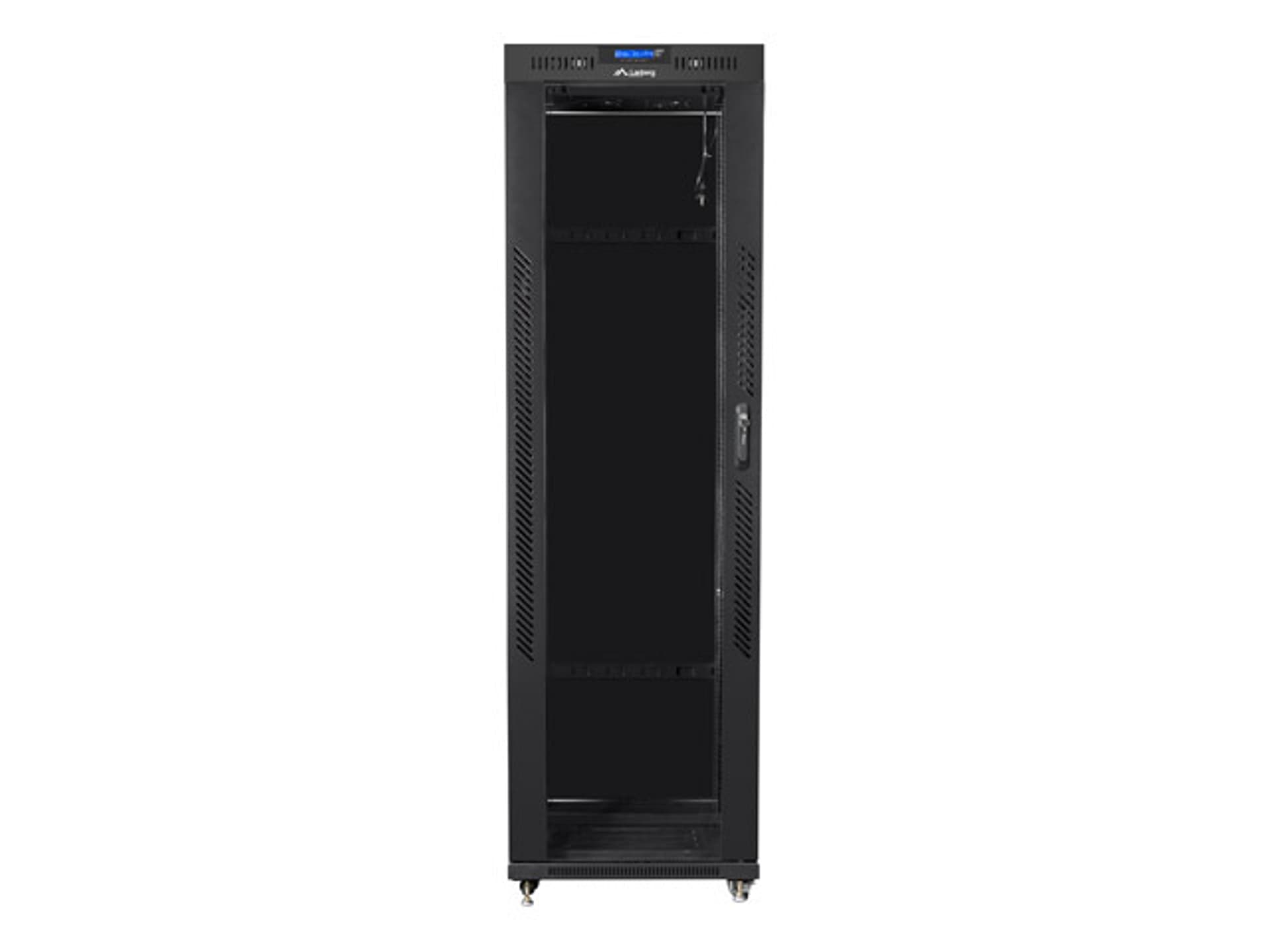 

SZAFA INSTALACYJNA RACK STOJĄCA 19" 42U 600X800 CZARNA DRZWI SZKLANE LCD LANBERG (FLAT PACK)