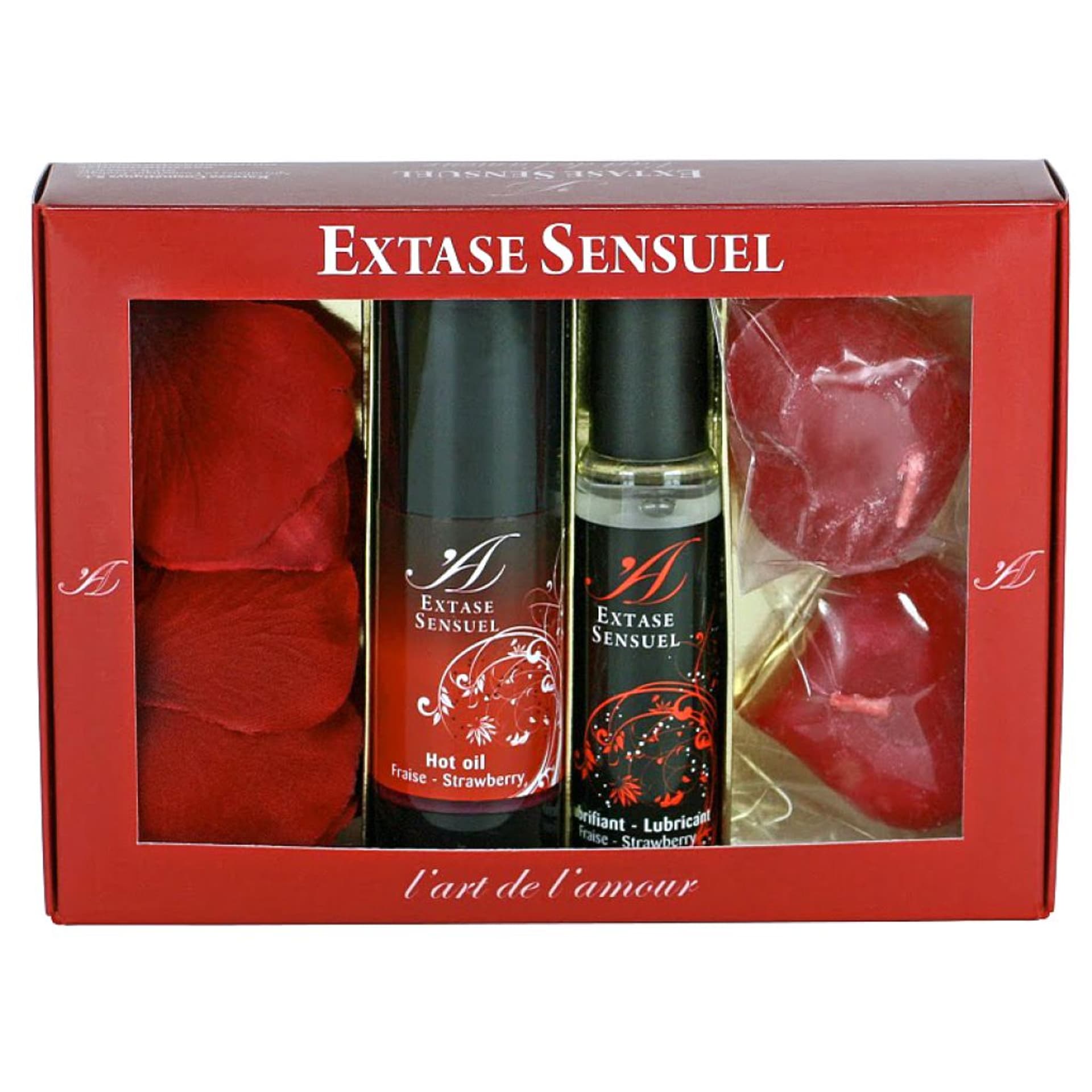 

Zestaw akcesoriów - Extase Sensuel Coffret Rouge Tentation