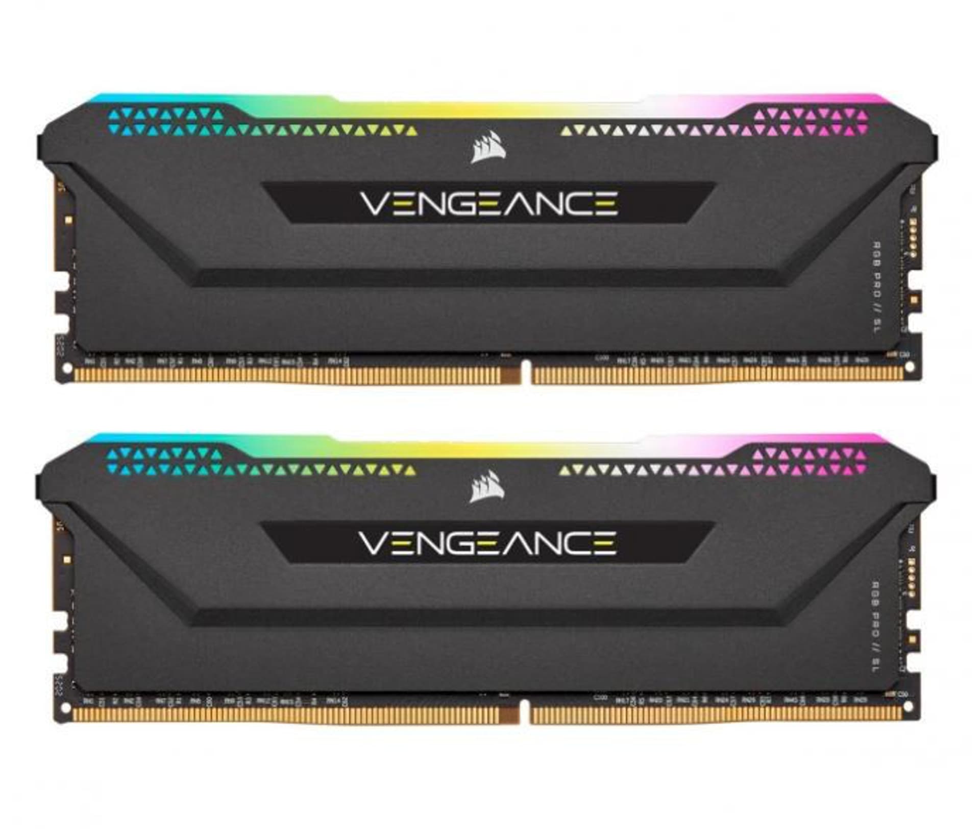 

Pamięć DDR4 Vengeance RGB PRO SL 16GB/3200 (2*8GB) czarna C16, 2*8gb) czarna c1
