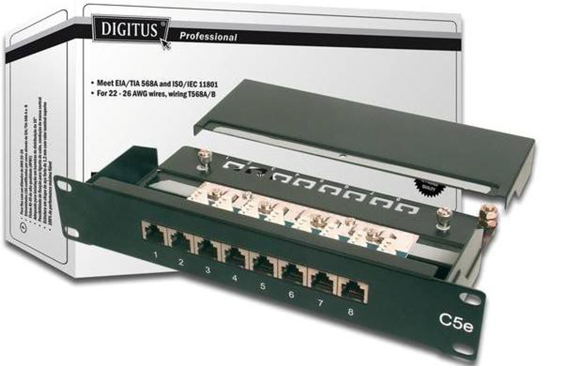 

DN-91508S DIGITUS 10 Panel krosowy