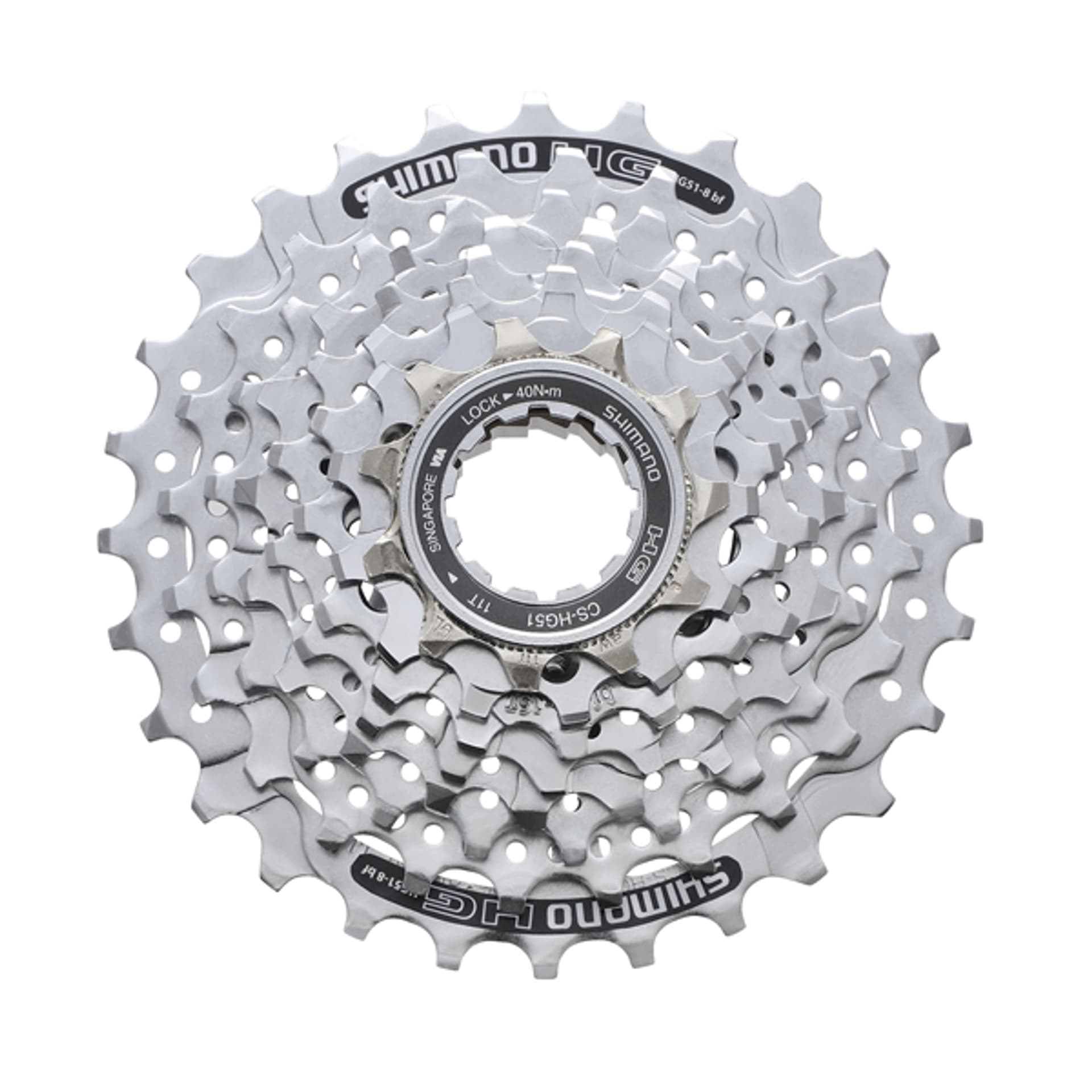 

Kaseta 8 rzędowa Shimano Alivio CS-HG51 11-30T