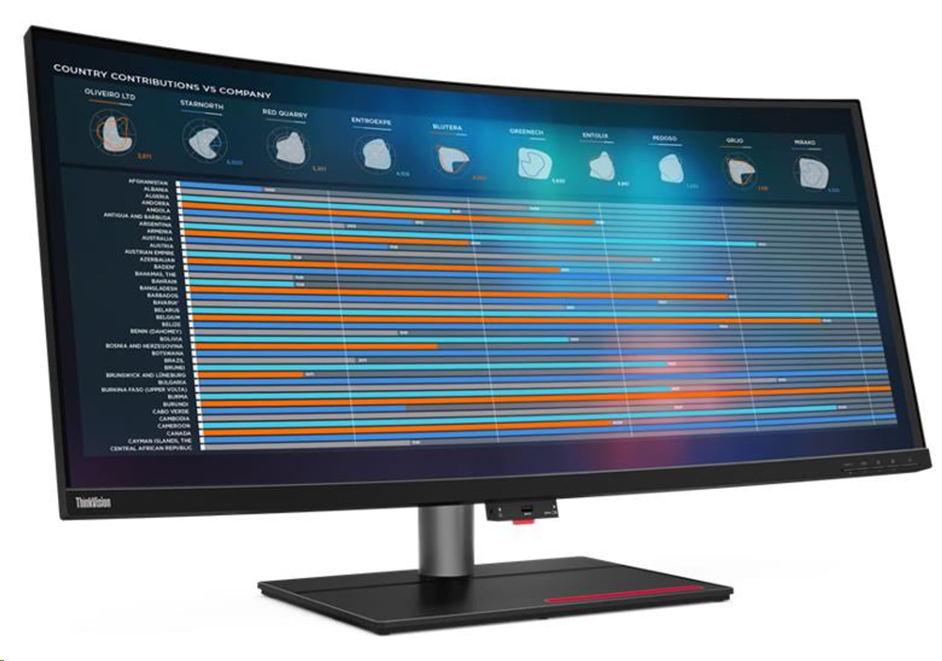 

Monitor LENOVO 43.4" 5120 x 2160 62DDGAT6EU Czarny