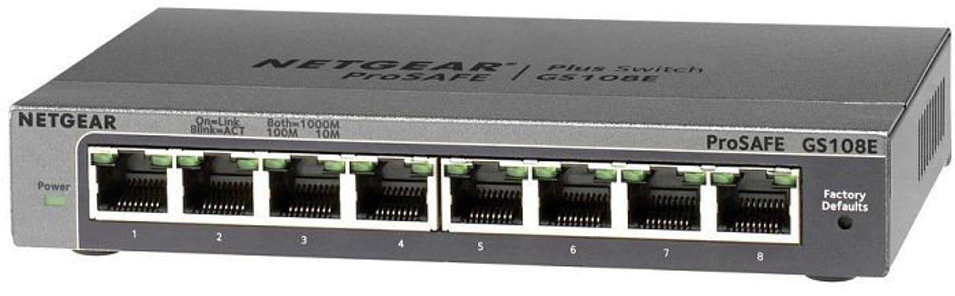 

Przełącznik NETGEAR GS108E GS108E-300PES 8x 10/100/1000