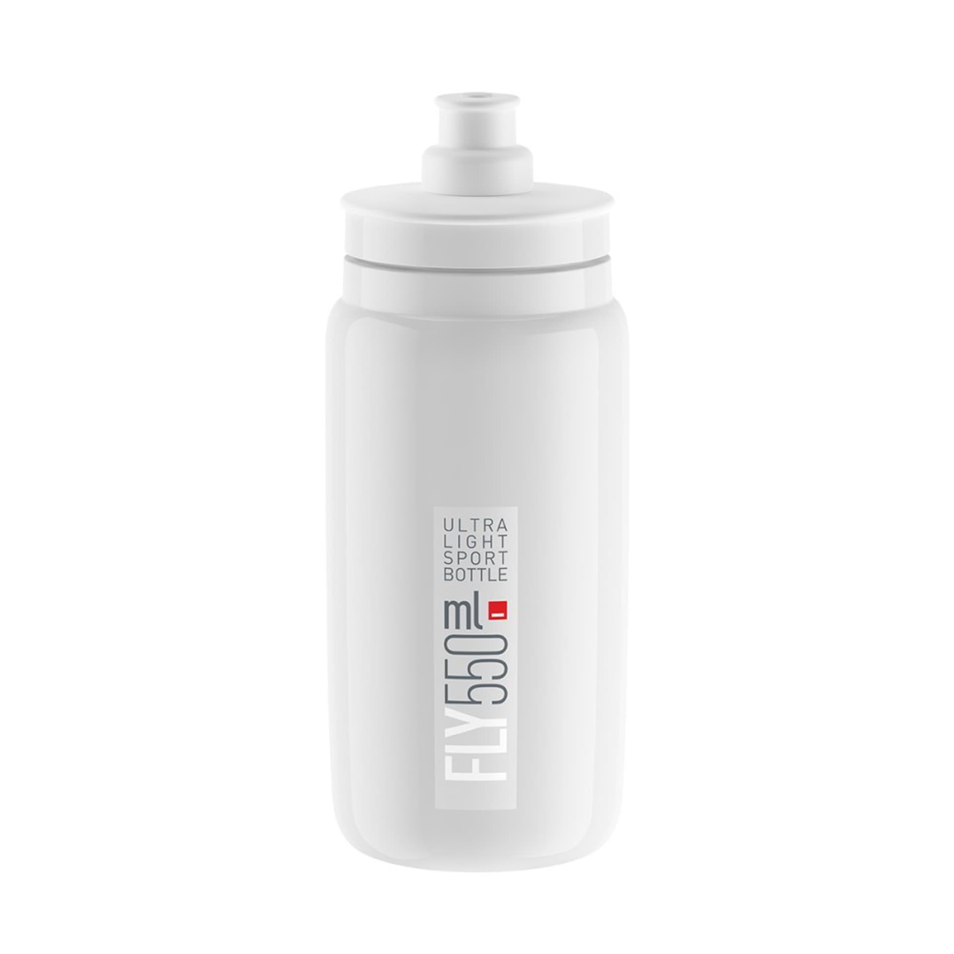 

Lekki bidon ELITE FLY Biały Szary 550ml