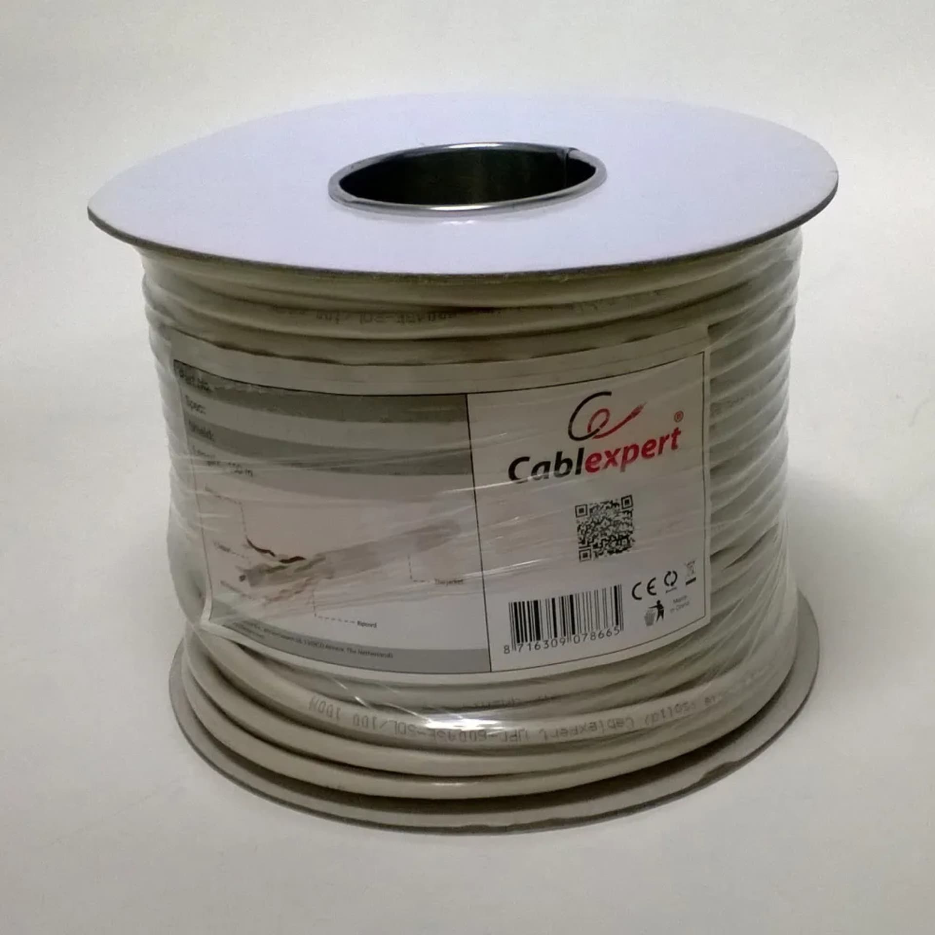 

Kabel UTP Gembird ( kat.6 100m linka szary AWG24 CCA )