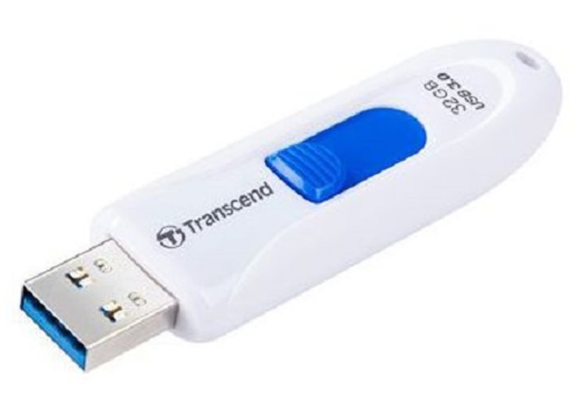 

Pendrive (Pamięć USB) TRANSCEND 32 GB USB 3.0 Biało-niebieski, Pamięć usb) transcend 32 gb usb 3.0 biało-niebiesk