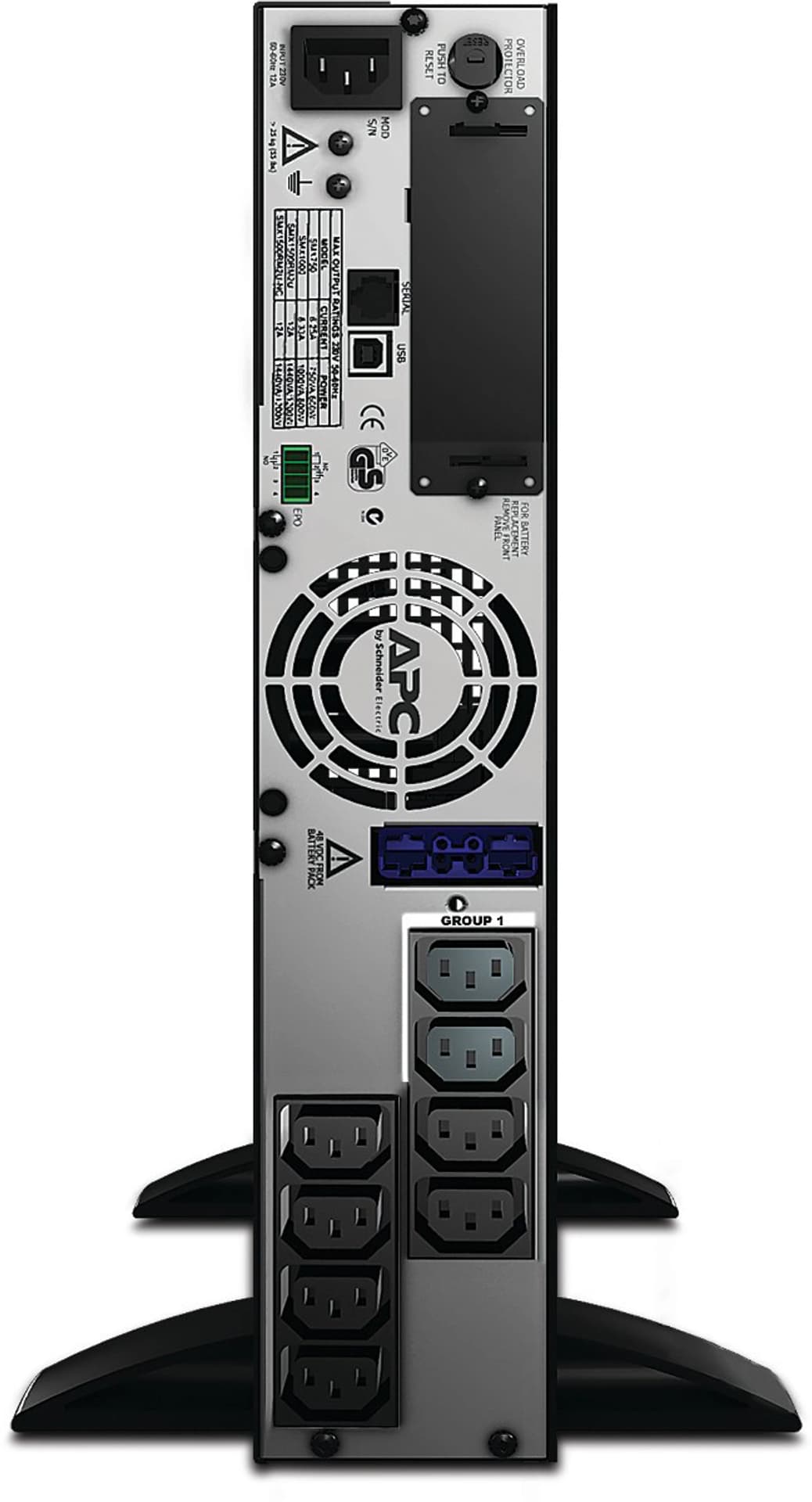 

Zasilacz awaryjny APC Smart-UPS X 750VA Rack/Tower LCD 230V SMX750I 750VA
