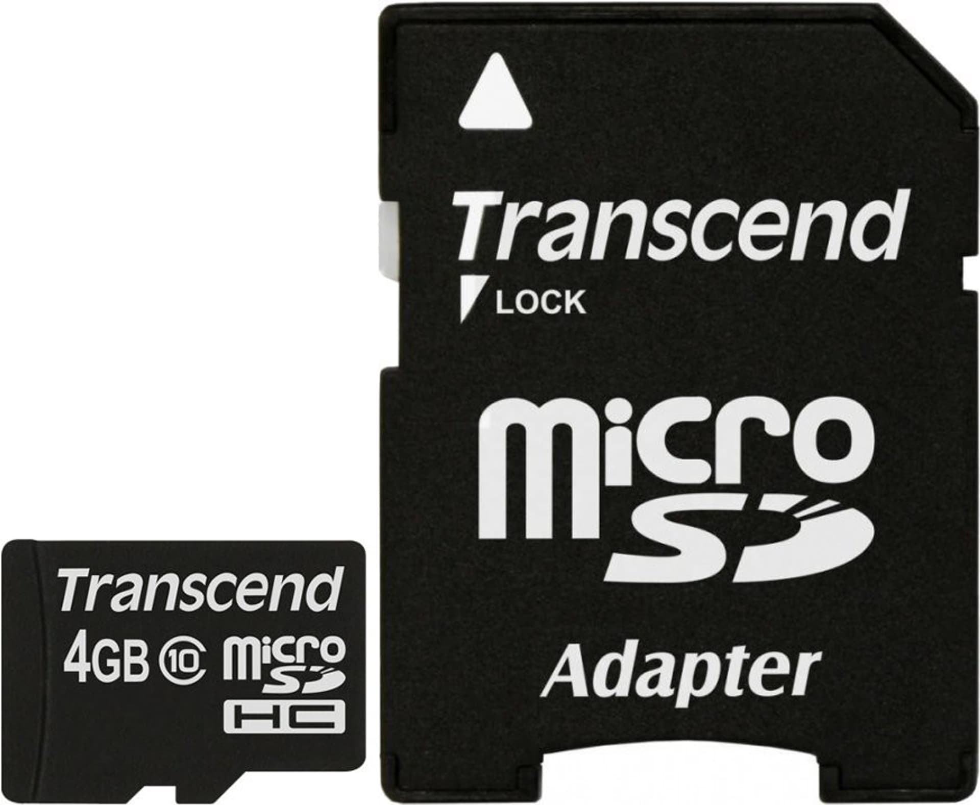 

Karta pamięci TRANSCEND microSDHC 4 GB Adapter SD
