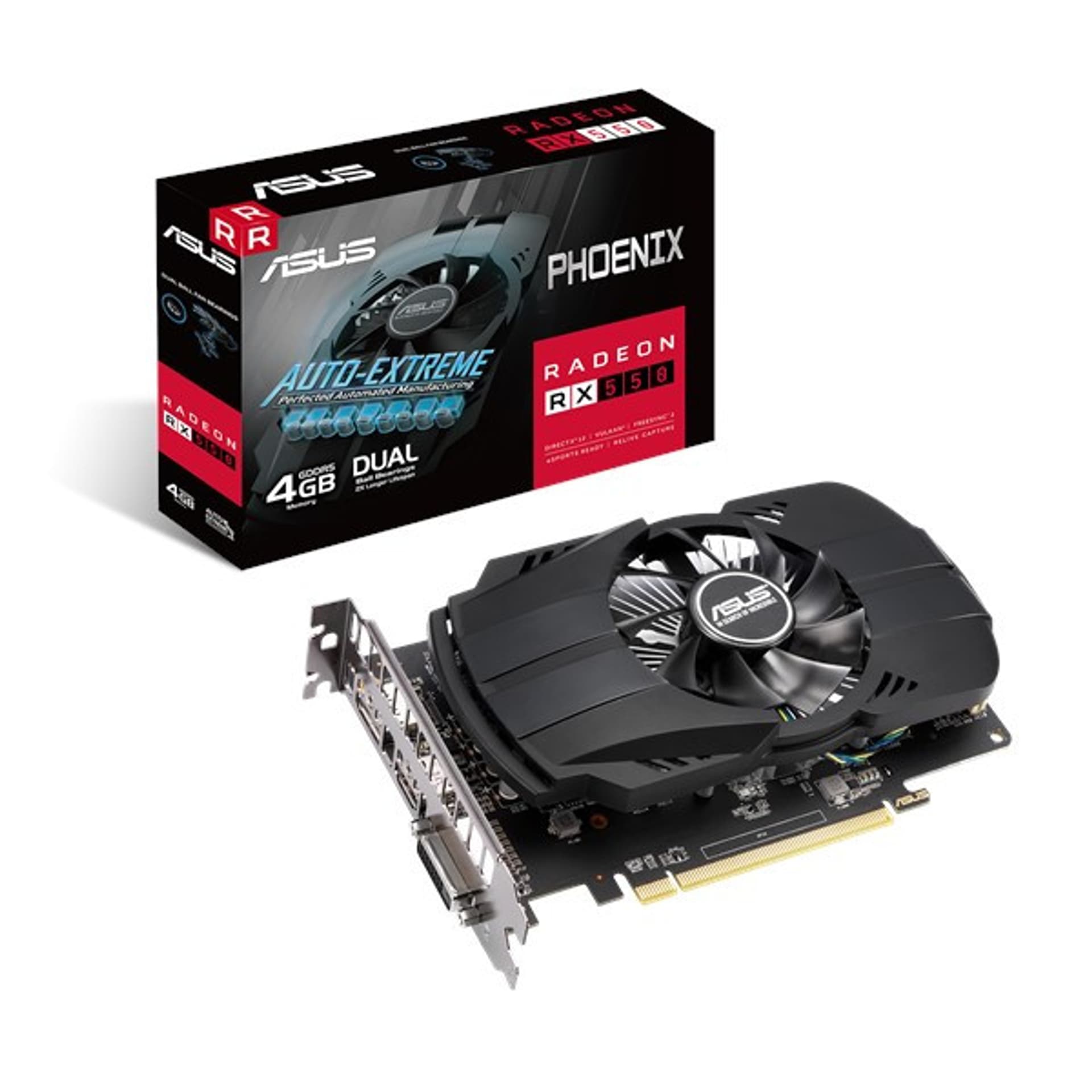 

Karta graficzna ASUS PH-RX550-4G-EVO