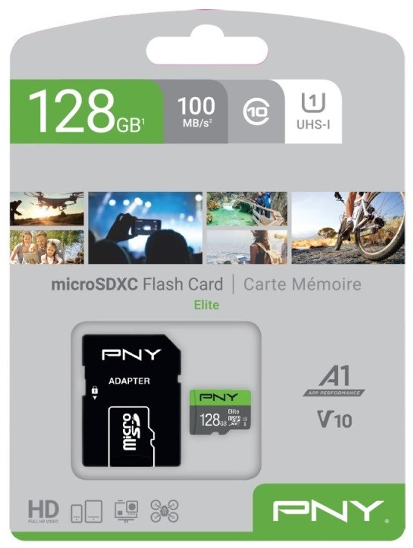 

Karta pamięci MicroSDXC 128GB P-SDU128V11100EL-GE