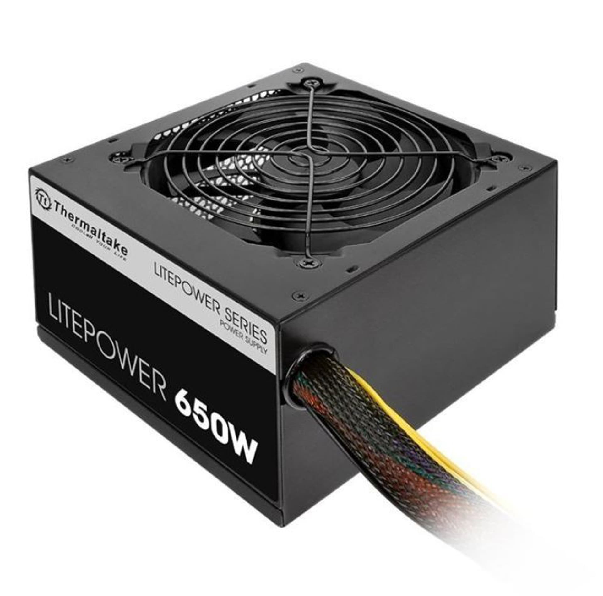 

Litepower II Black 650W (Active PFC, 2xPEG, 120mm, Single Rail), Active pfc/2xpeg/single rail