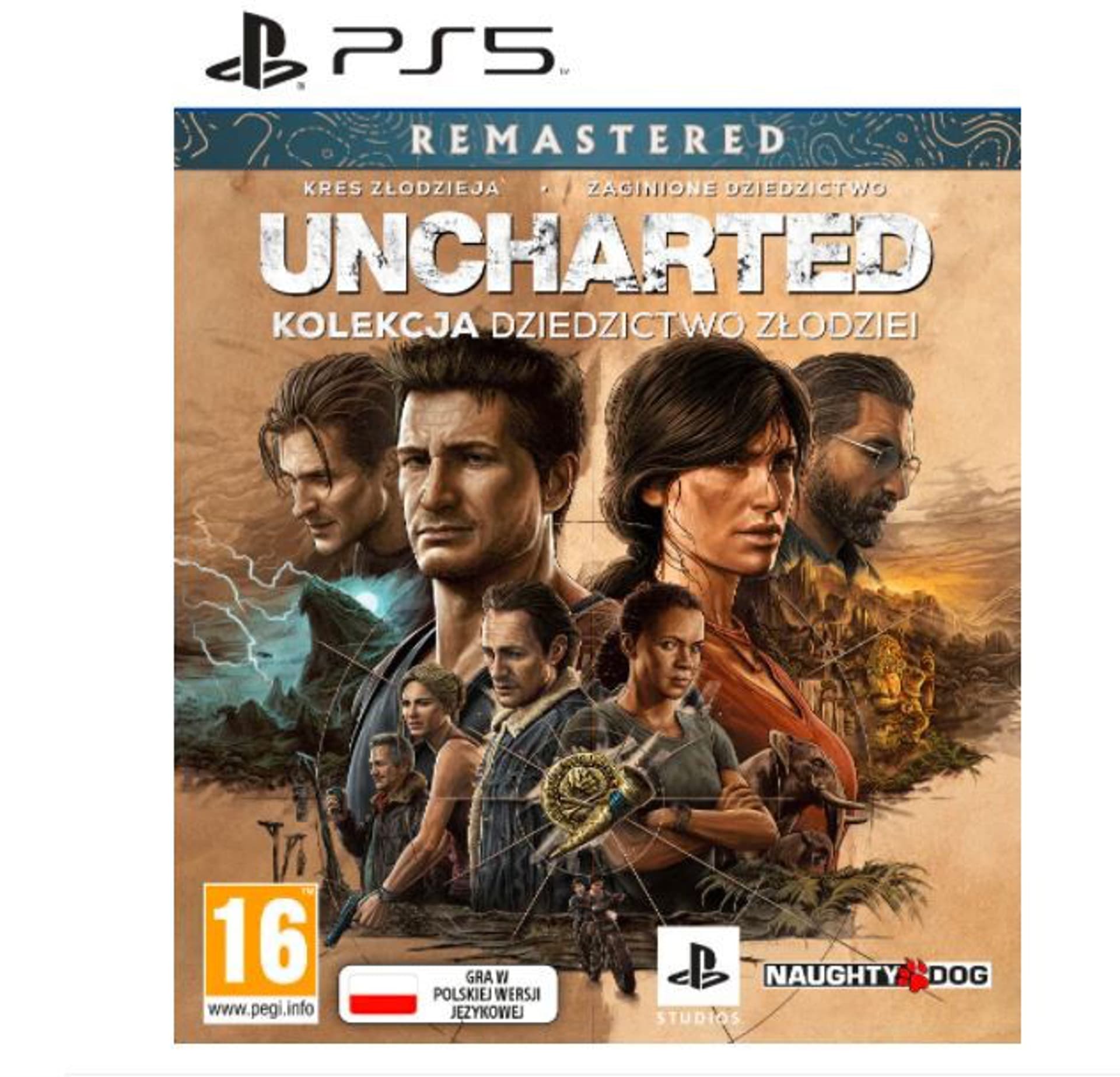 

Gra Uncharted Kolekcja Dziedzictwo Złodziei