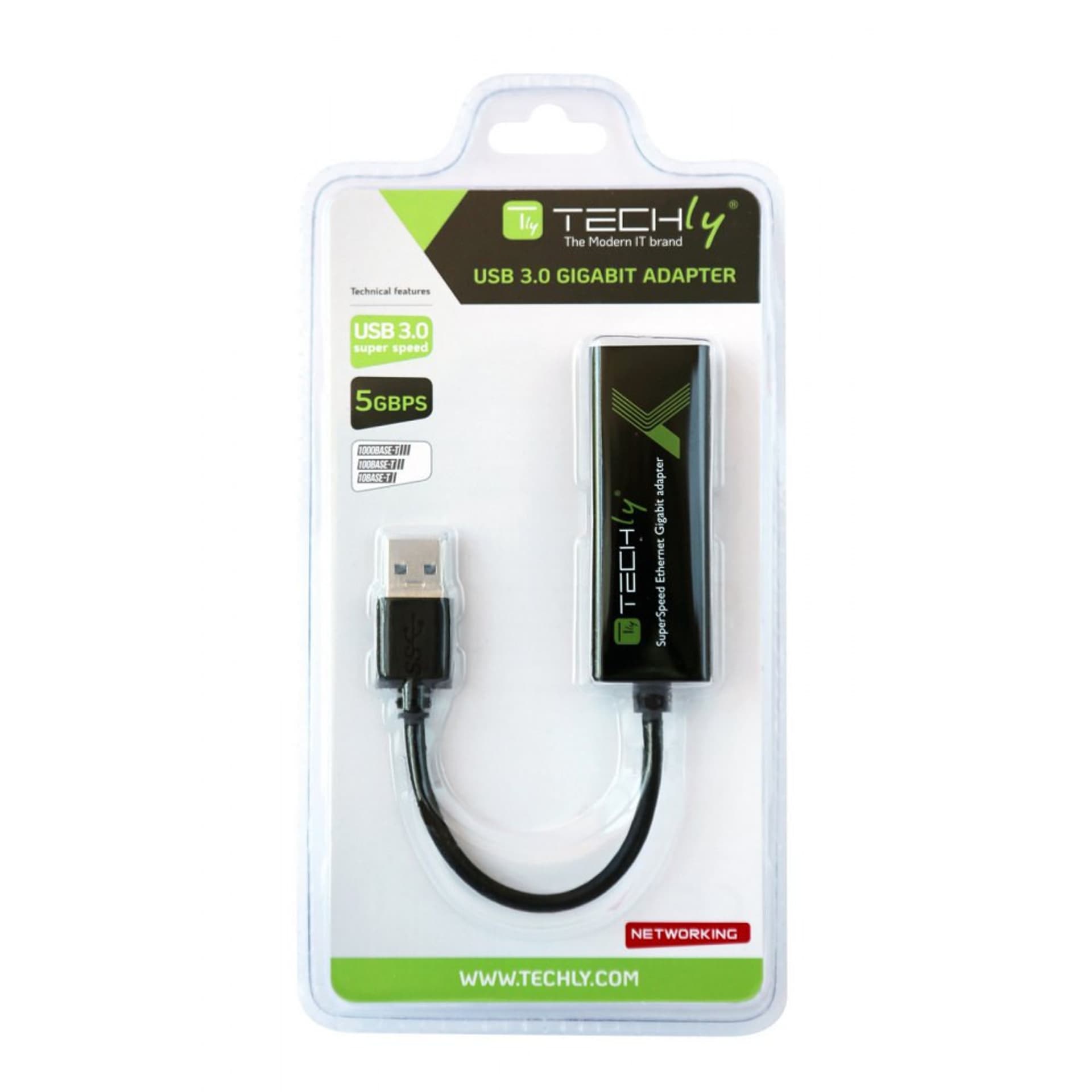 

Karta sieciowa przewodowa TECHLY IDATA USB-ETGIGA3T2