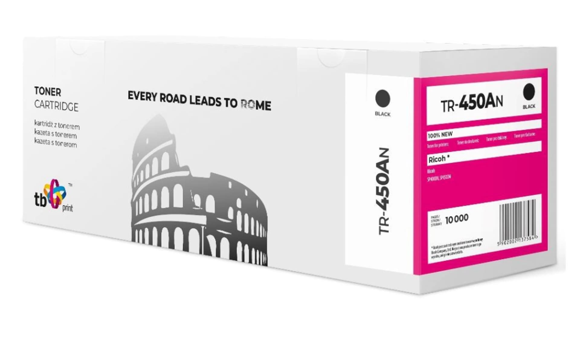 

Toner do Ricoh SP 400/450 TR-450AN BK 100% nowy