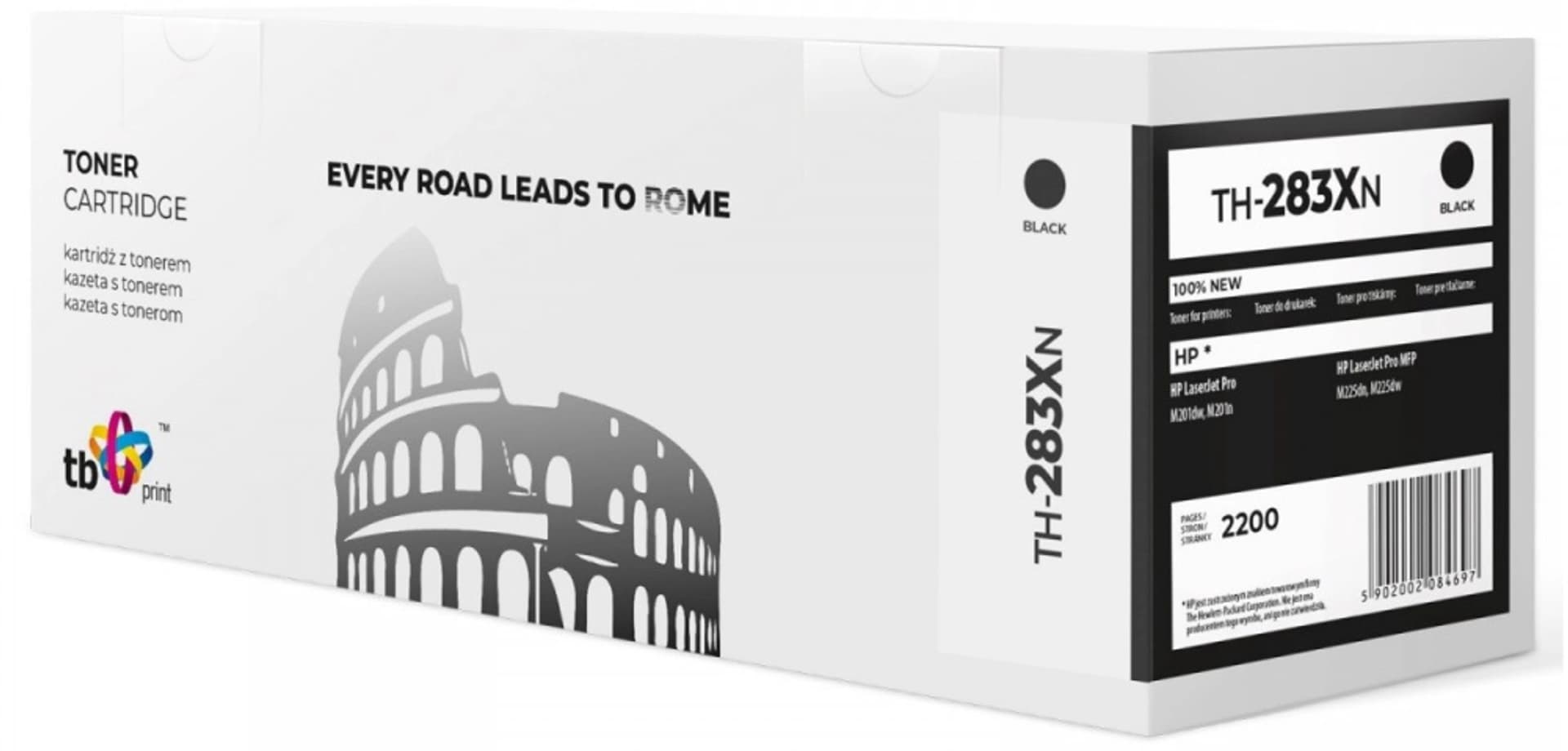 

Toner do HP LJ Pro M201 TH-283XN Black 100% nowy