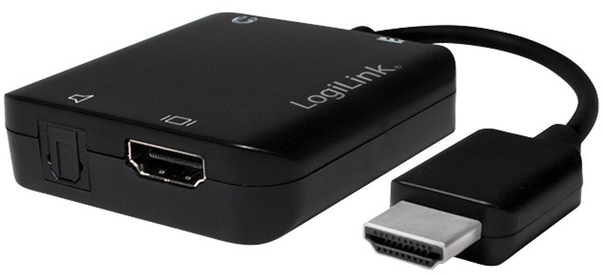 

Konwerter LOGILINK CV0106 HDMI - HDMI + S/PDIF + audio 3.5 mm