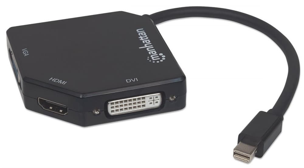

Adapter MANHATTAN 207720 Mini DisplayPort - VGA/DVI/HDMI