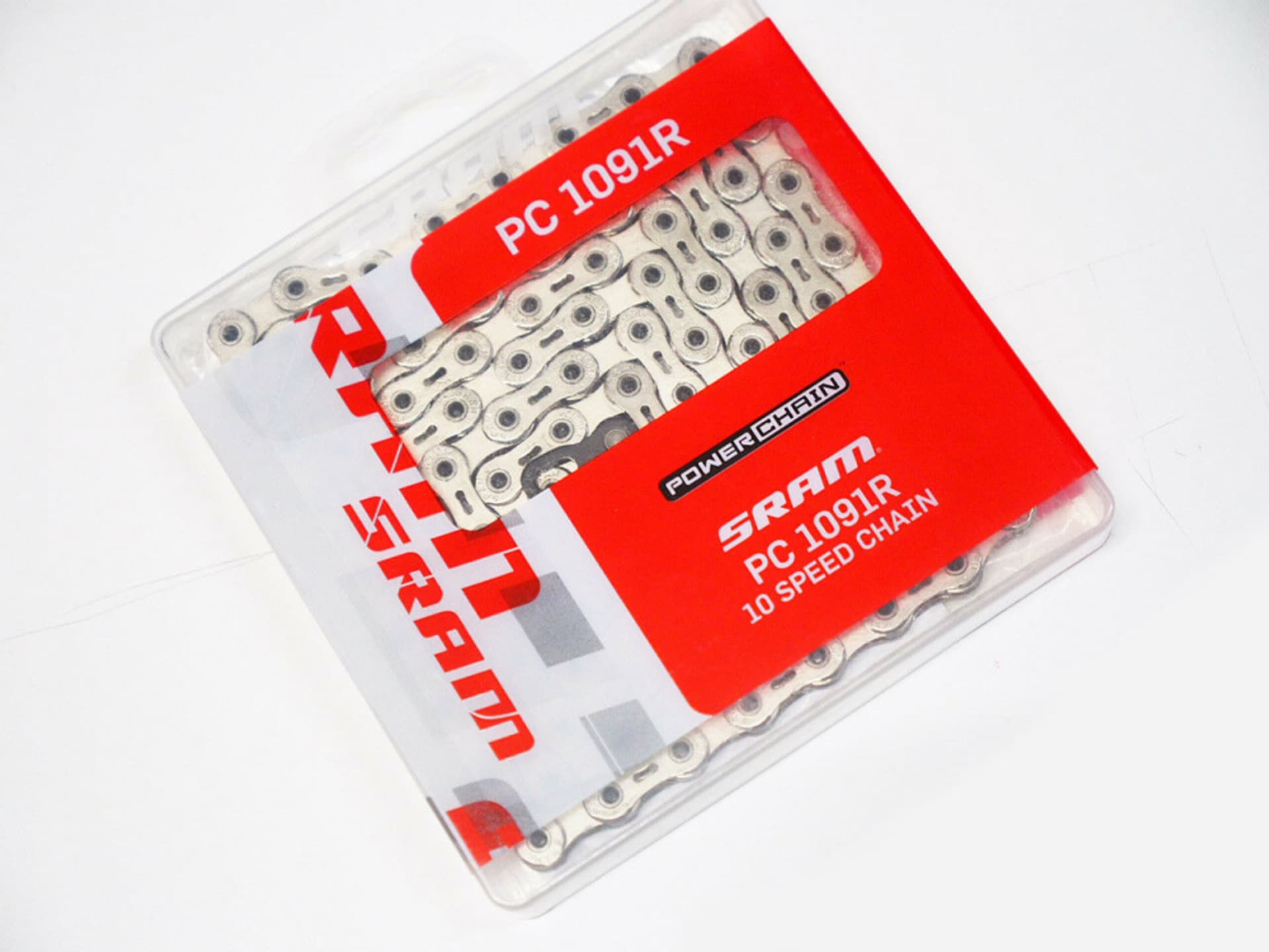 

Łańcuch 10 rzędowy SRAM PC-1091R 114 ogniw + spinka
