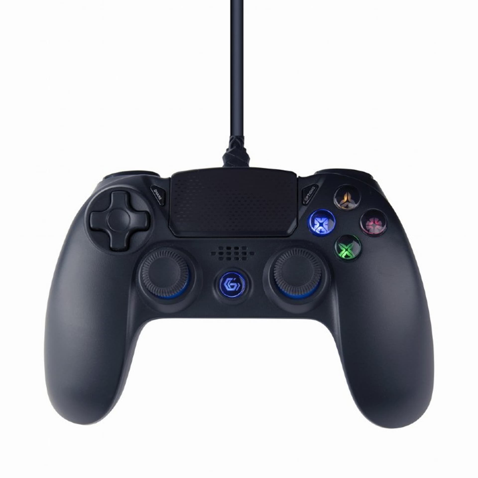 

GEMBIRD PRZEWODOWY GAMEPAD USB Z WIBRACJAMI DO PS4/PC JPD-PS4U-01