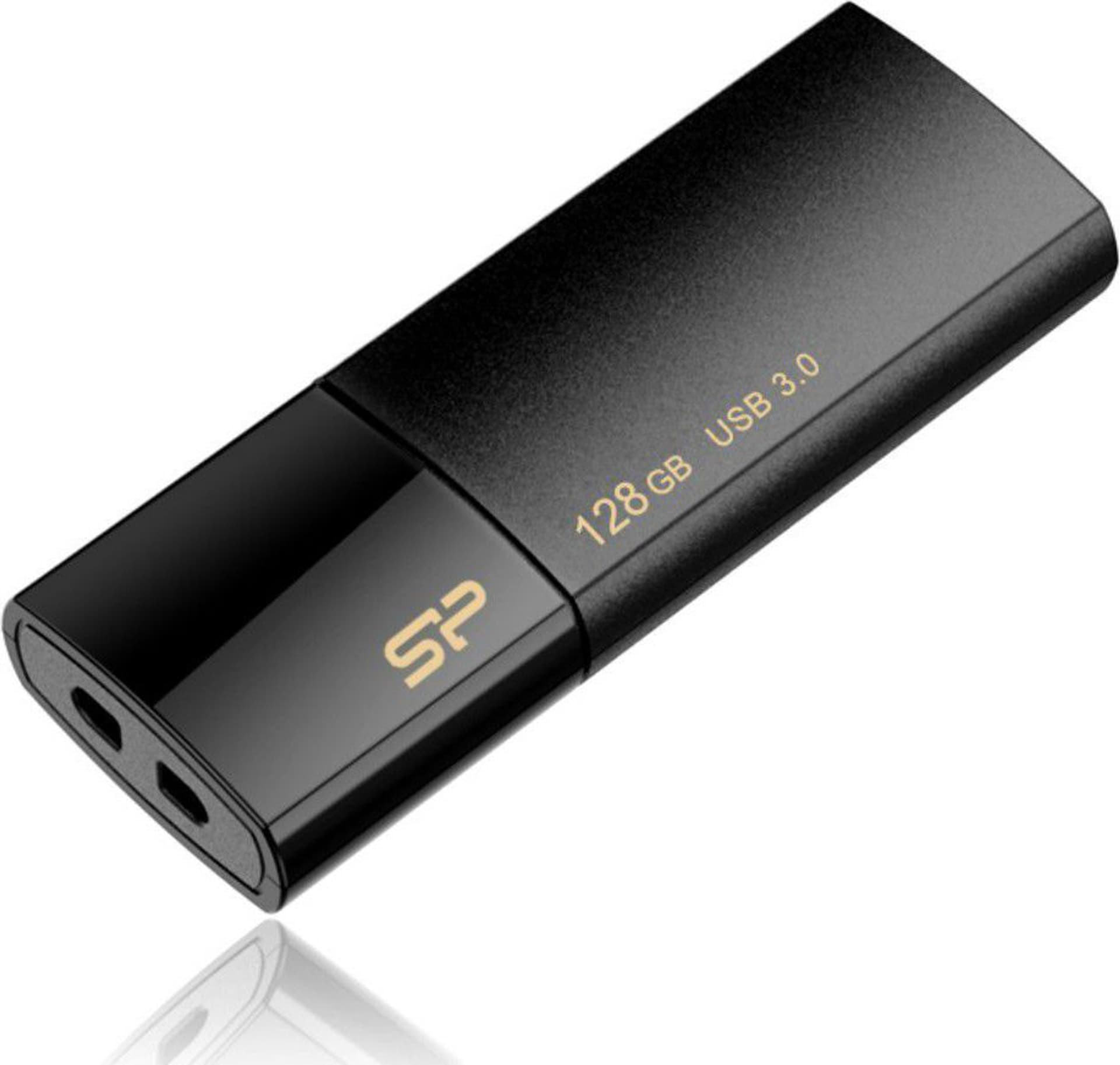 

Pendrive (Pamięć USB) SILICON POWER 128 GB USB 3.0 Czarny, Pamięć usb) silicon power 128 gb usb 3.0 czarn