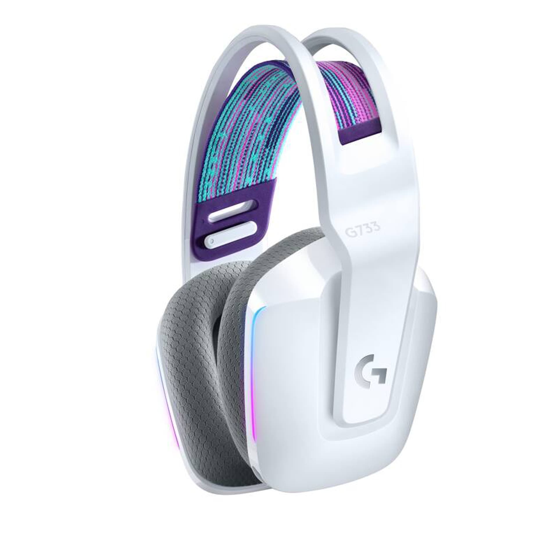 

Logitech Mysz G733 LIGHTSPEED Wireless RGB Headset WHI